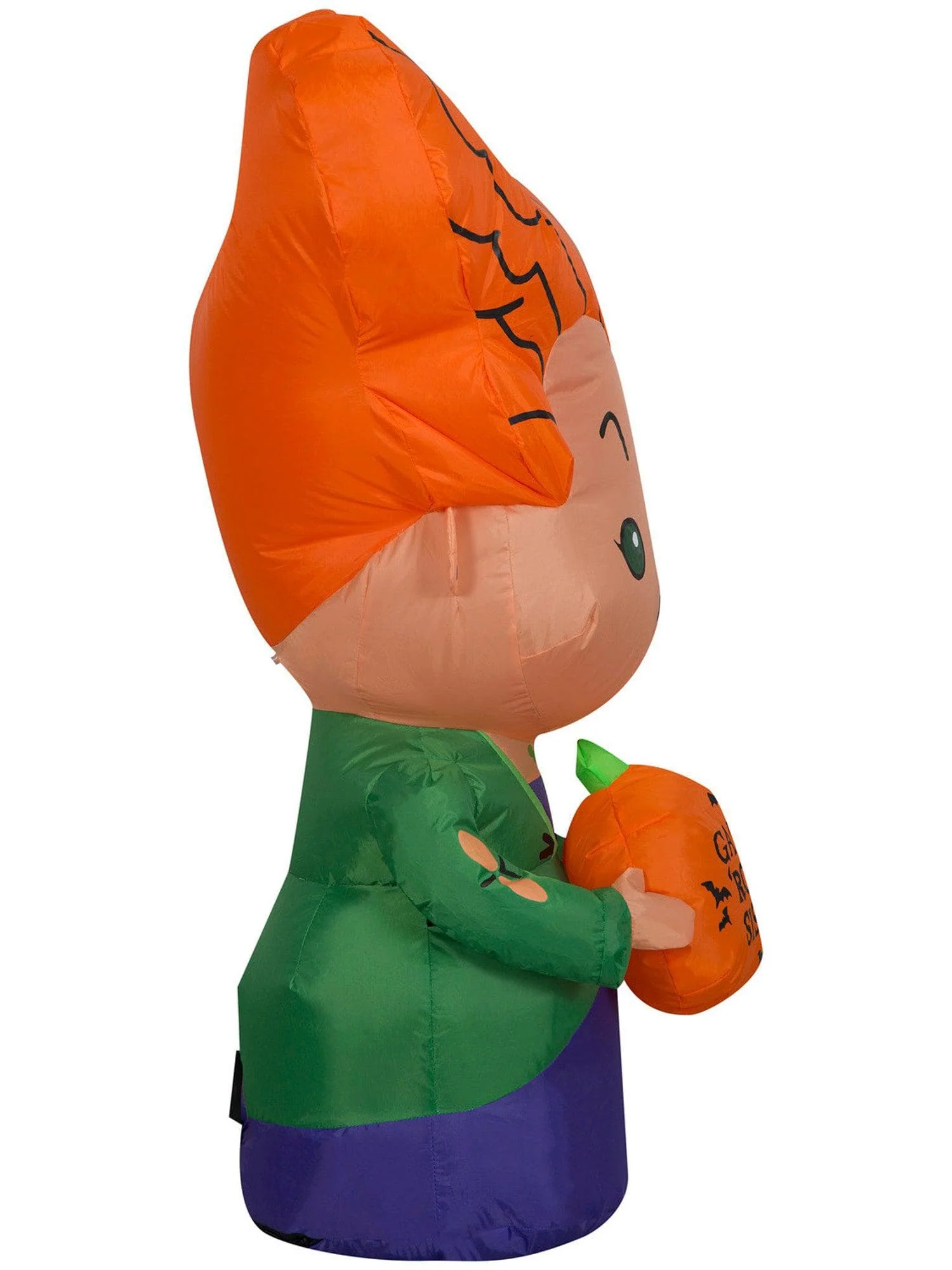 3.5 Foot Hocus Pocus Winifred Sanderson Light Up Halloween Inflatable Lawn Decor - Image 3