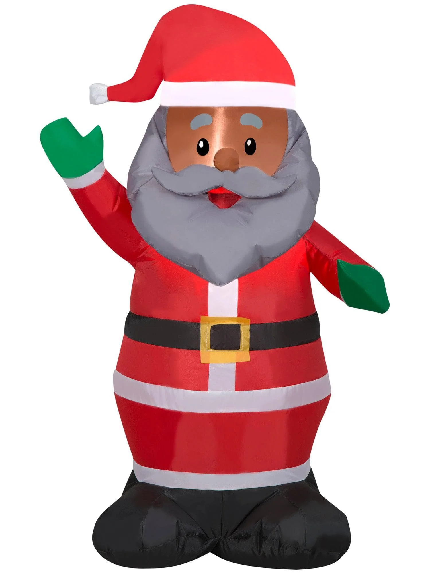 3.5 Foot Santa Light Up Christmas Inflatable Lawn Decor
