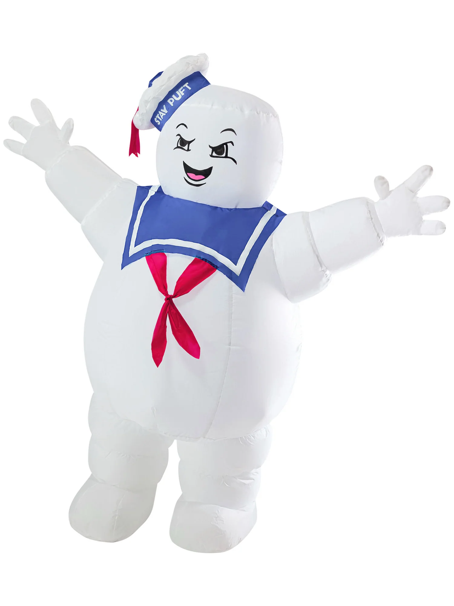 5.5 Foot Ghostbusters Classic Stay Puft Marshmallow Man Halloween Inflatable Lawn Decoration