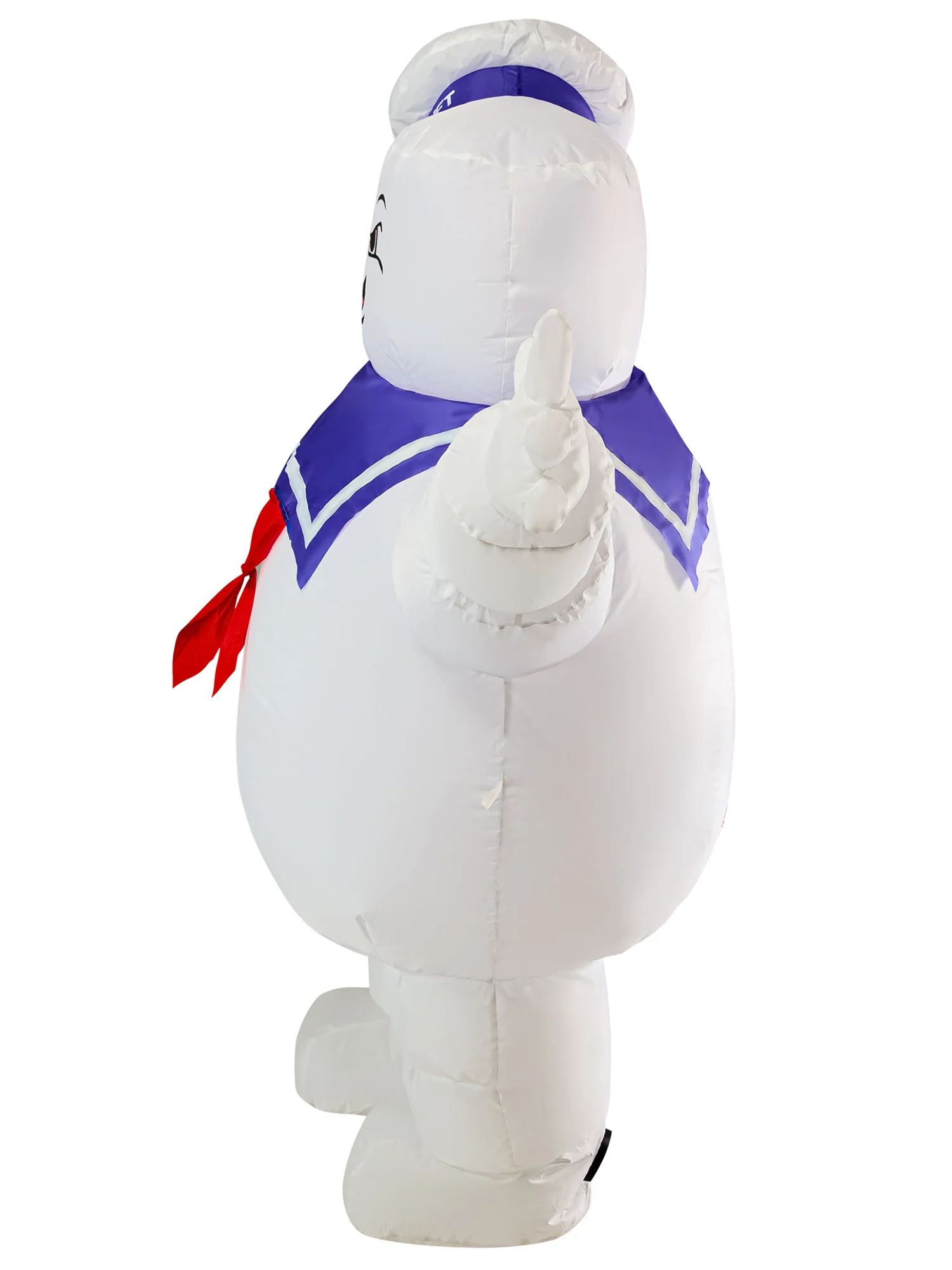 5.5 Foot Ghostbusters Classic Stay Puft Marshmallow Man Halloween Inflatable Lawn Decoration - Image 2
