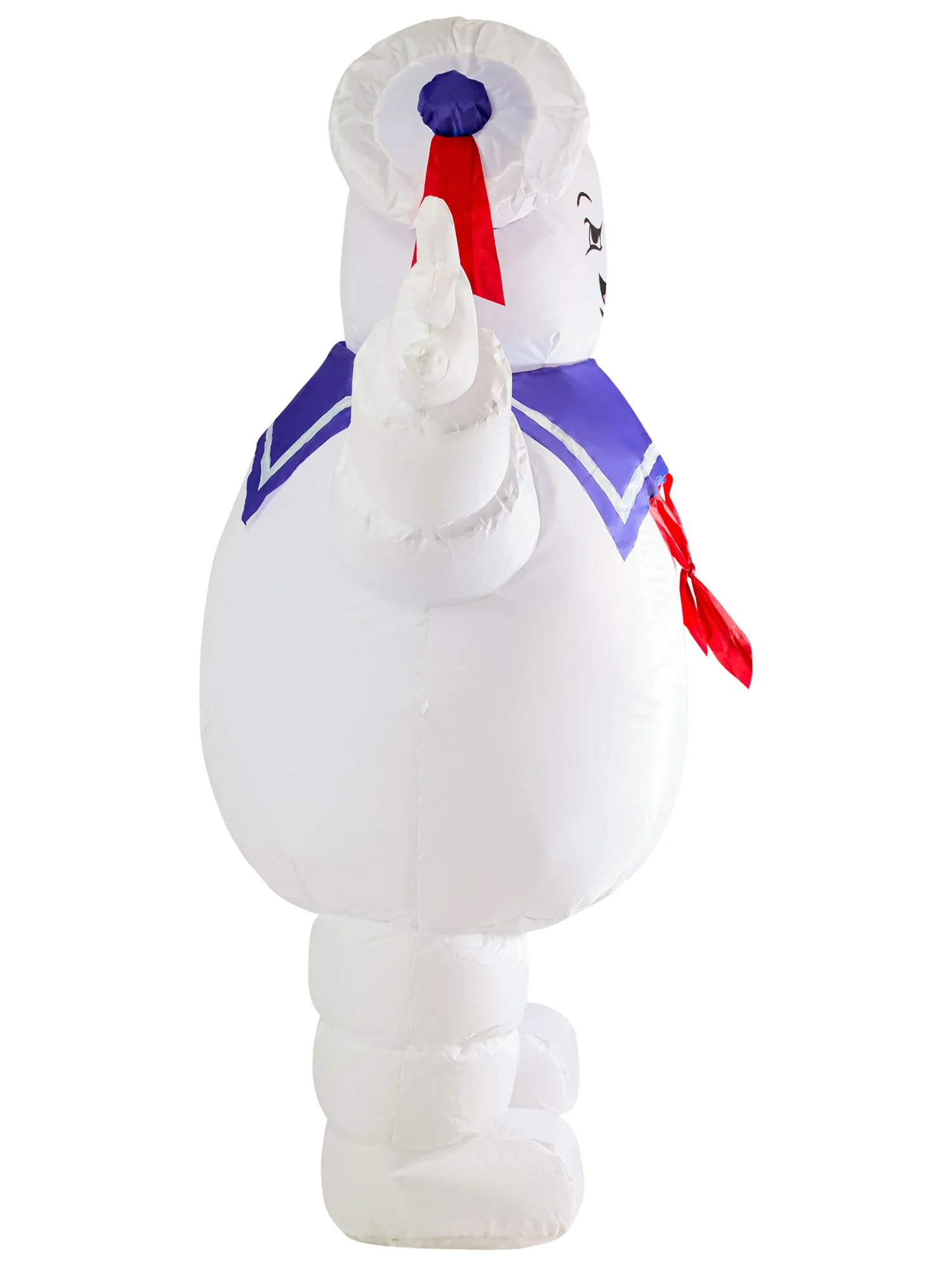 5.5 Foot Ghostbusters Classic Stay Puft Marshmallow Man Halloween Inflatable Lawn Decoration - Image 4