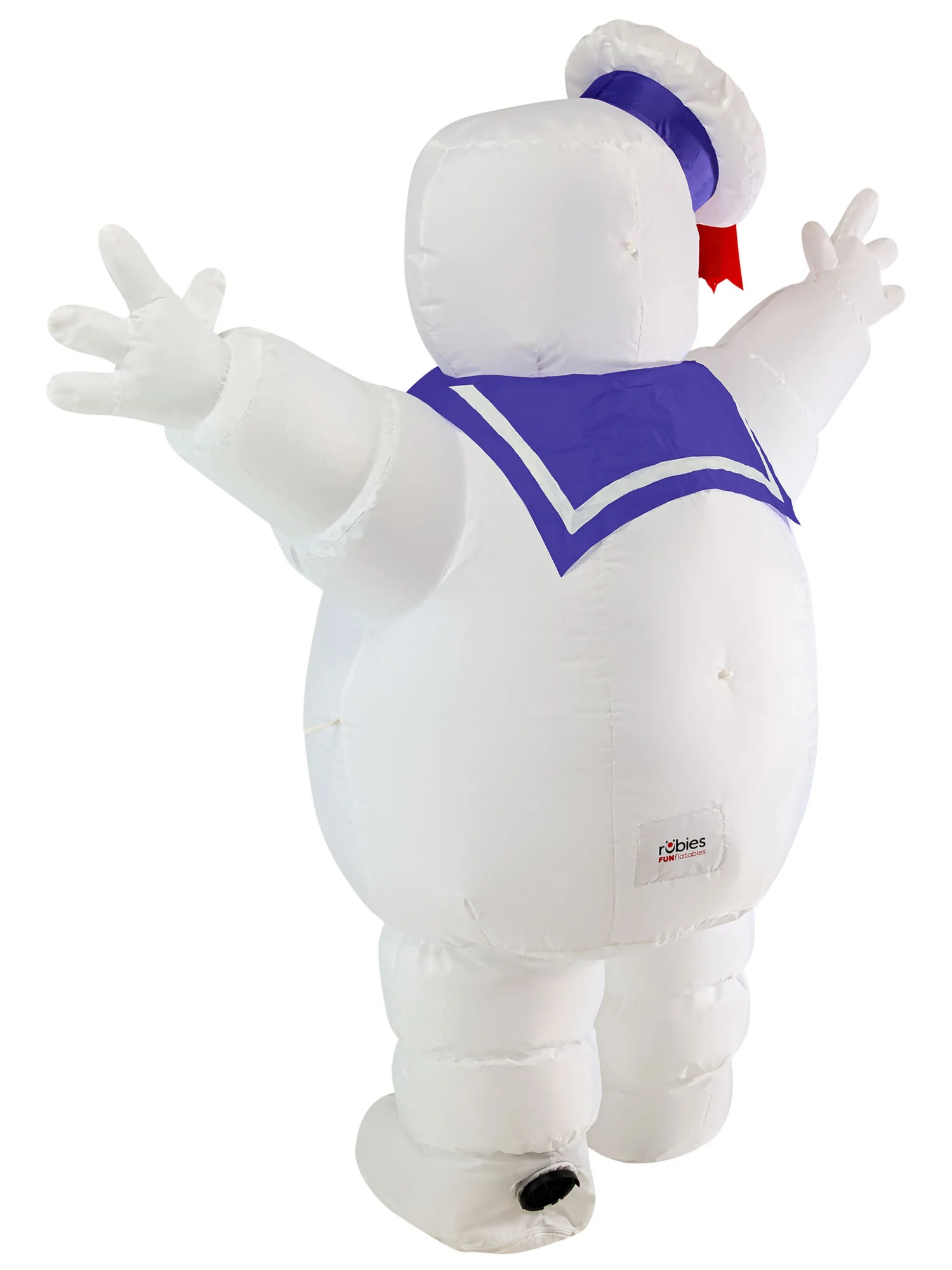 5.5 Foot Ghostbusters Classic Stay Puft Marshmallow Man Halloween Inflatable Lawn Decoration - Image 5