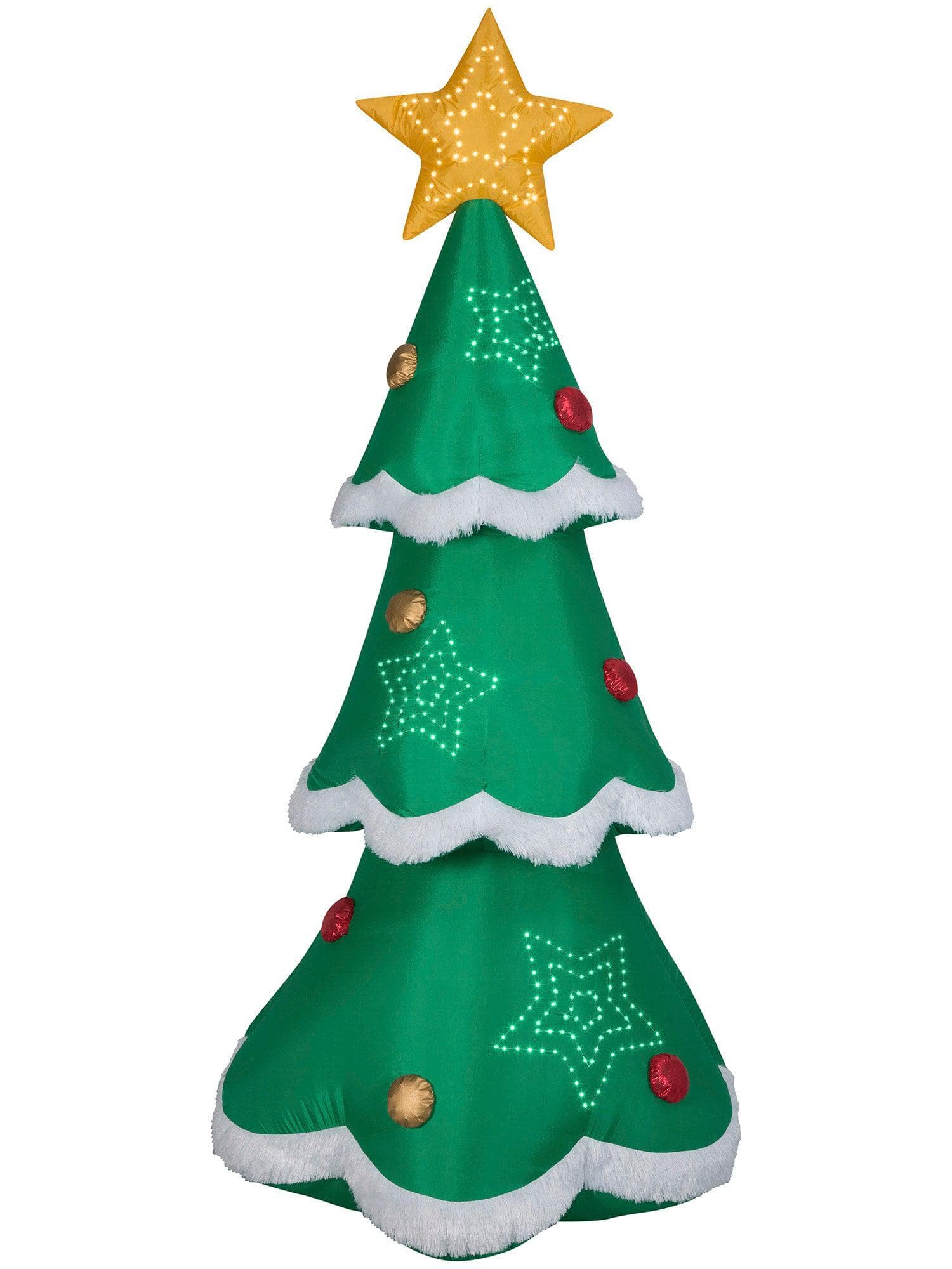 7.5 Foot Tree Light Up Christmas Inflatable Lawn Decor