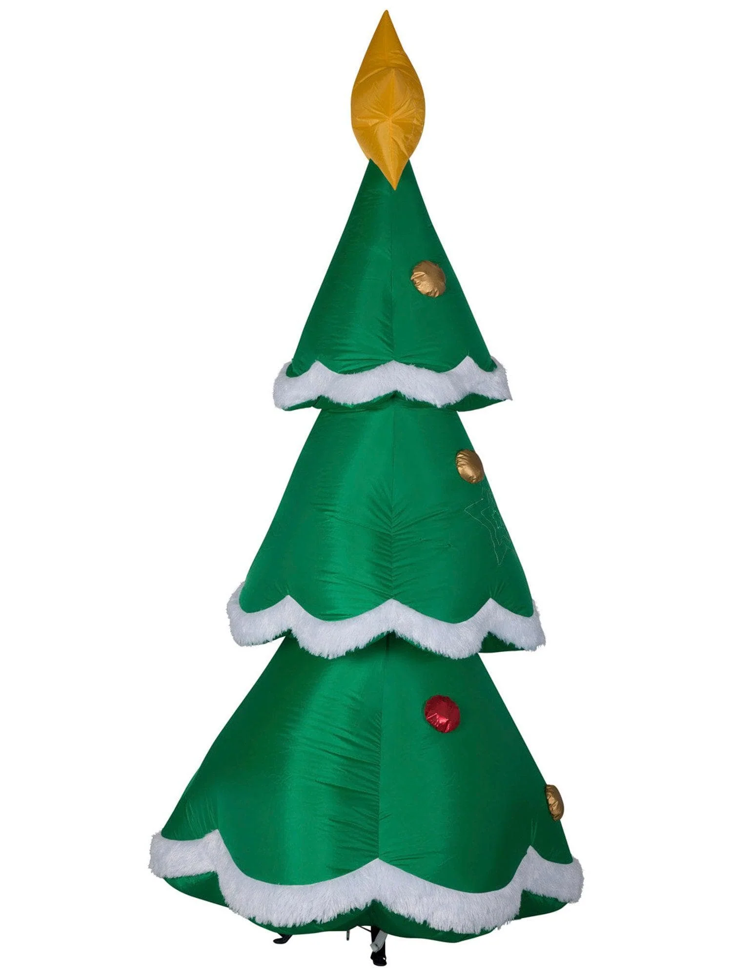 7.5 Foot Tree Light Up Christmas Inflatable Lawn Decor - Image 3