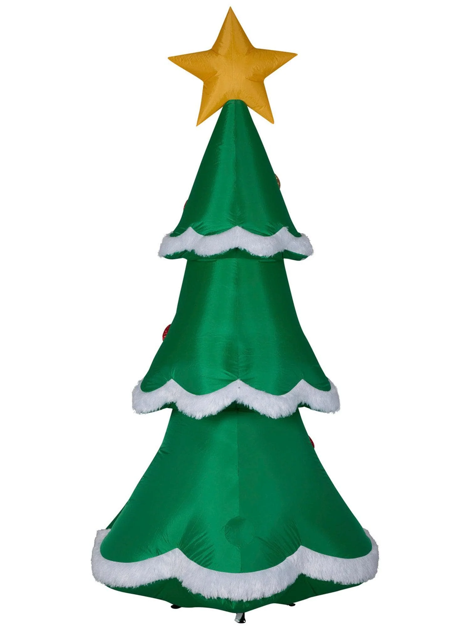 7.5 Foot Tree Light Up Christmas Inflatable Lawn Decor - Image 4