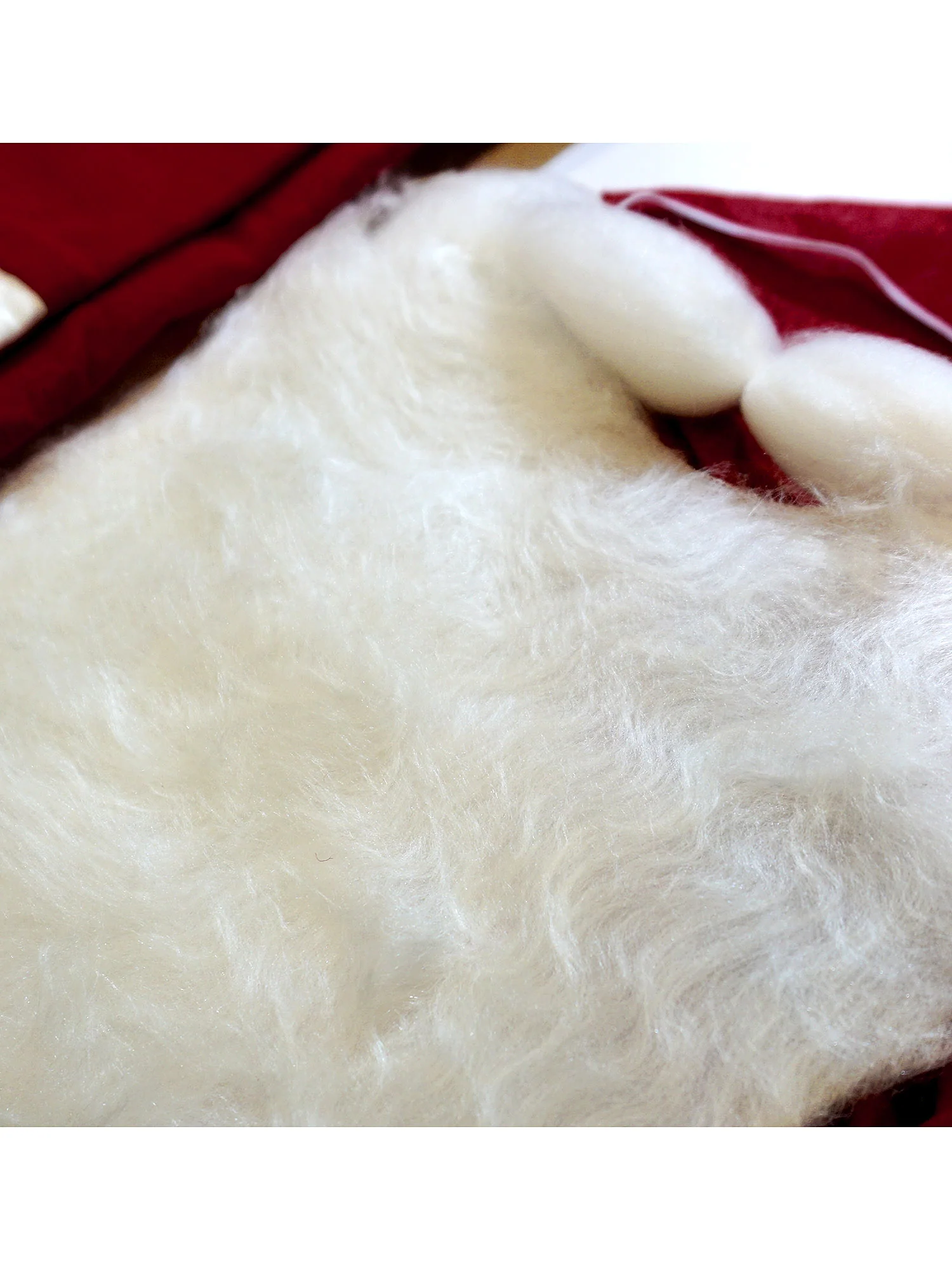 Men's Big and Tall Simply Santa Suit Costume - Economy - Image 3
