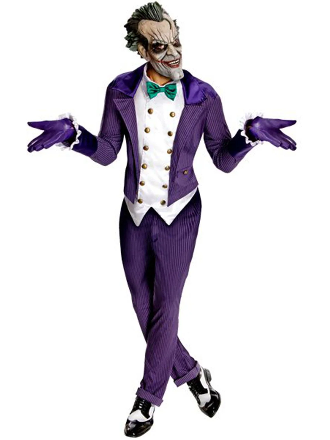Men's Batman: Arkham City The Joker Costume