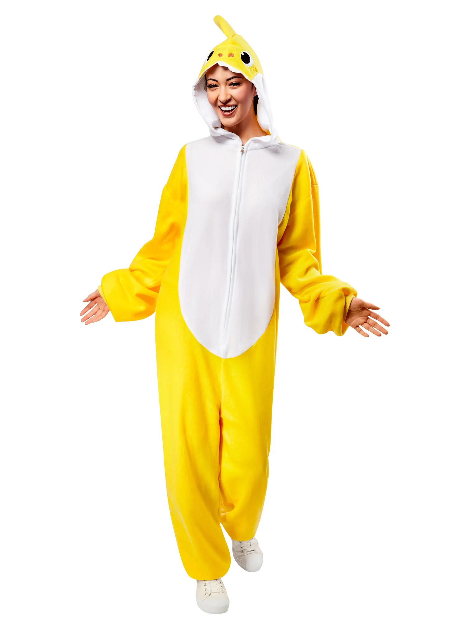 Adult Baby Shark Zipsters Costume - Image 4