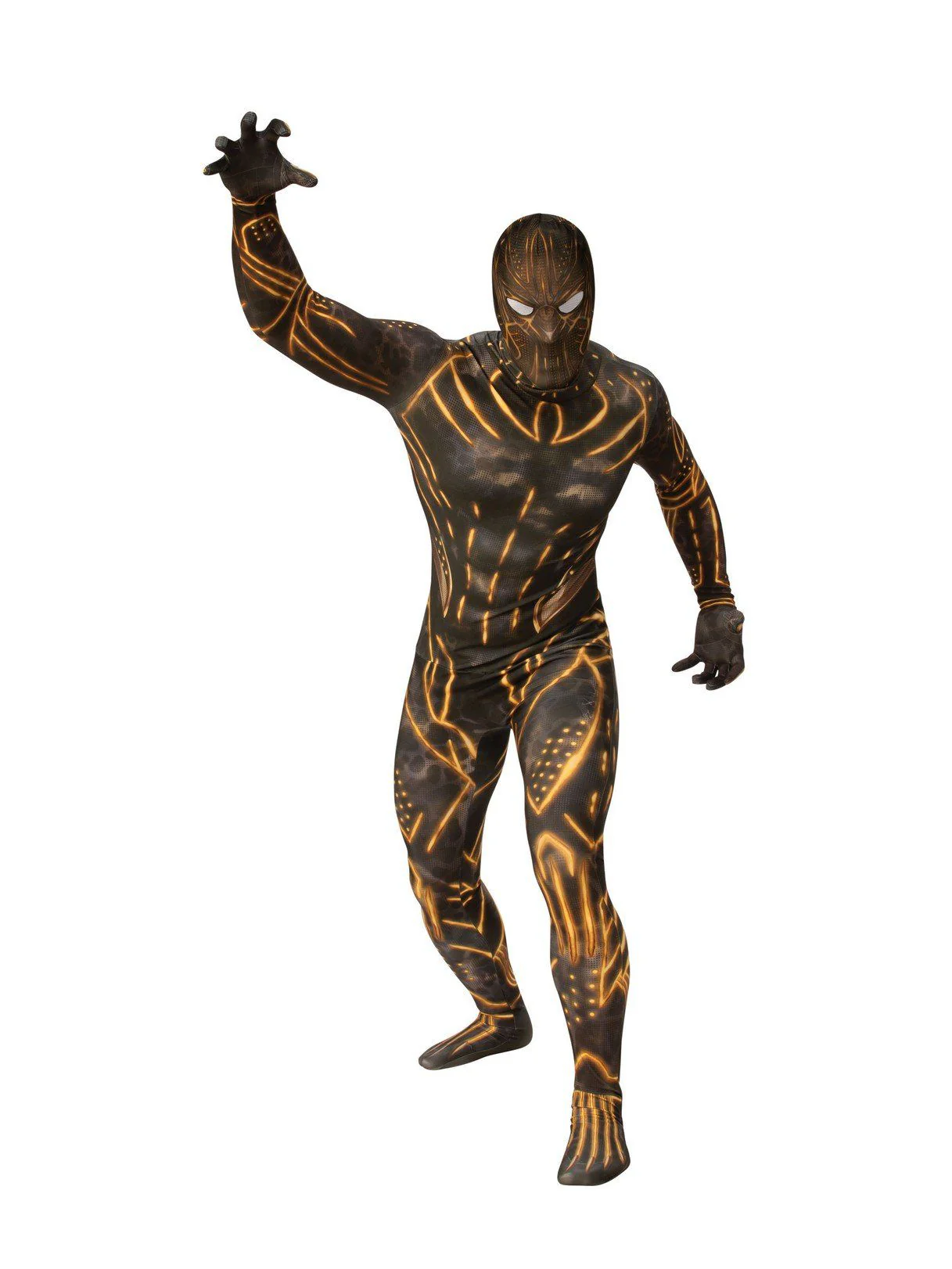 Men's Black Panther Killmonger 2nd Skin Bodysuit Costume - Image 2
