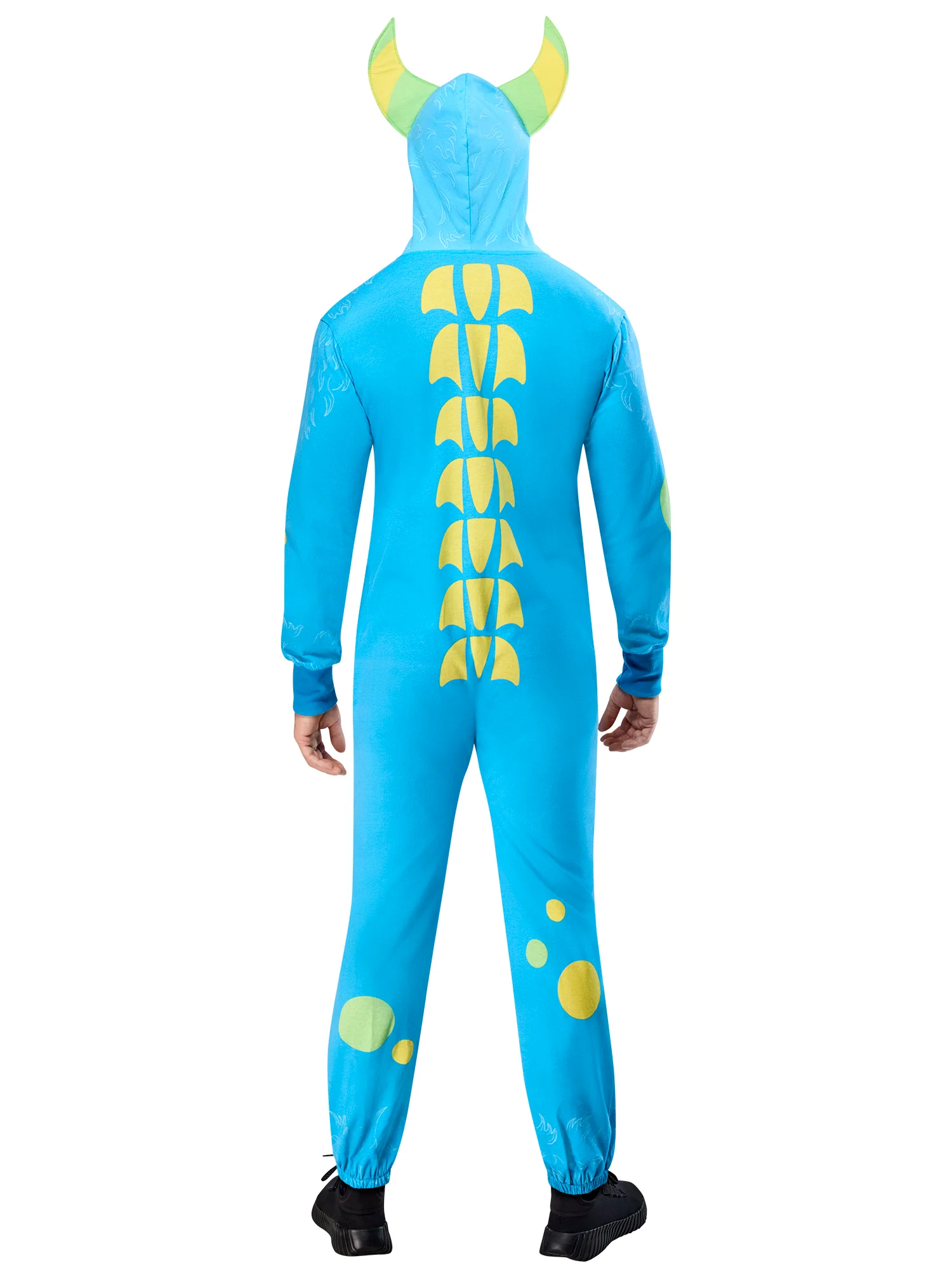 Adult Blue Monster Zipsters Hooded Costume - Image 4