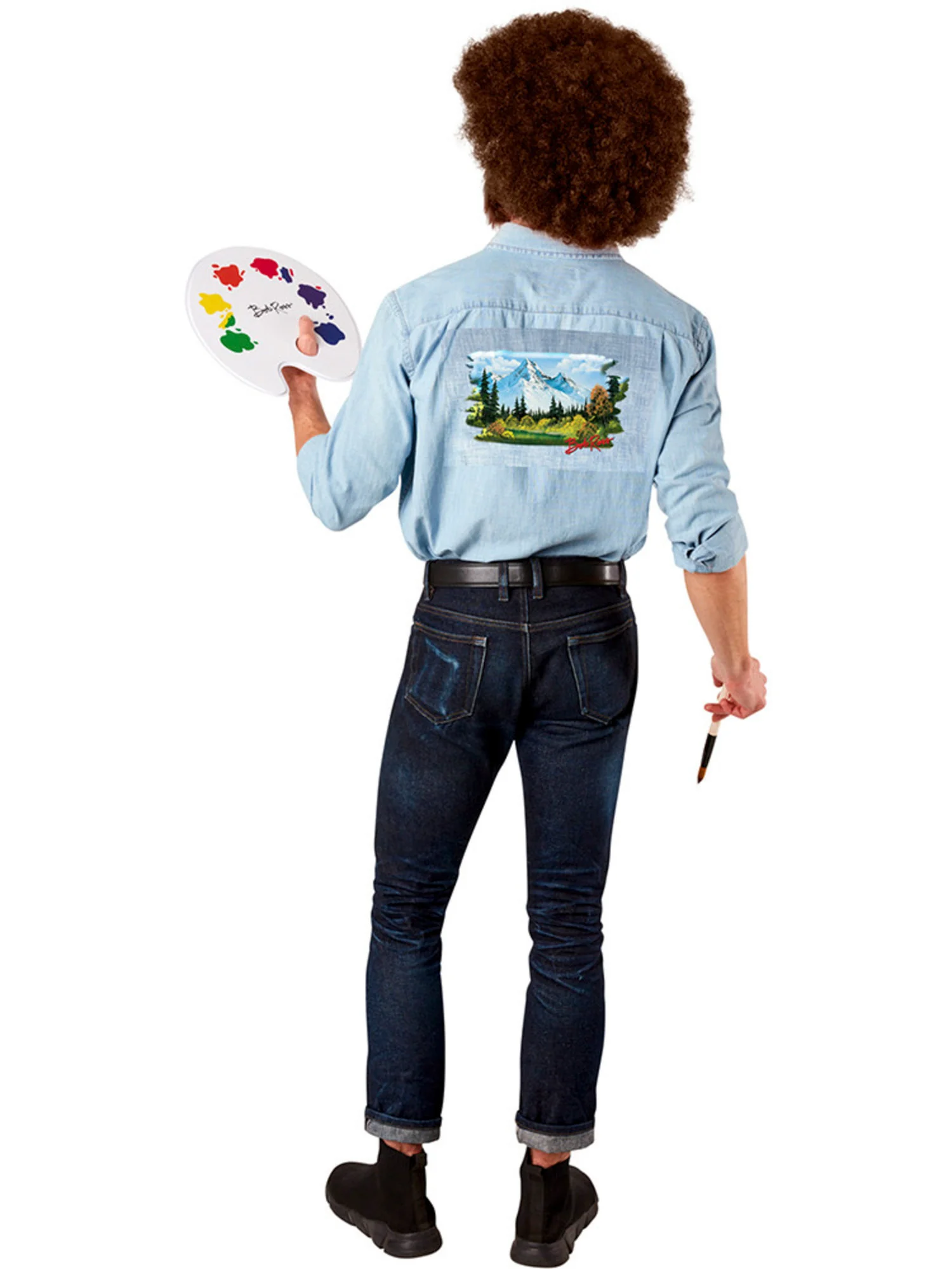 Adult Bob Ross Painted Top - Image 2