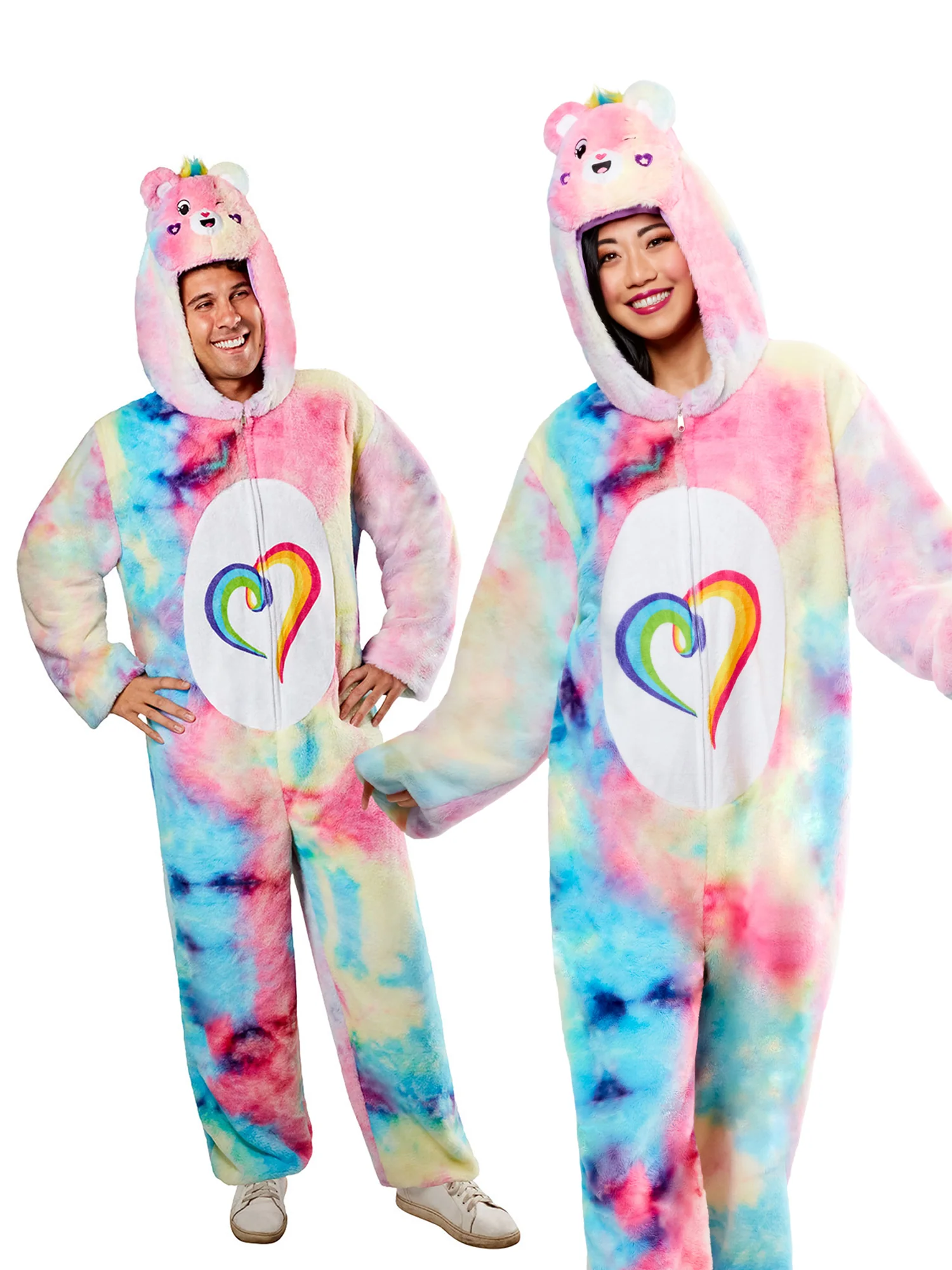 Adult Care Bears Togetherness Bear Zipsters Costume - Image 2