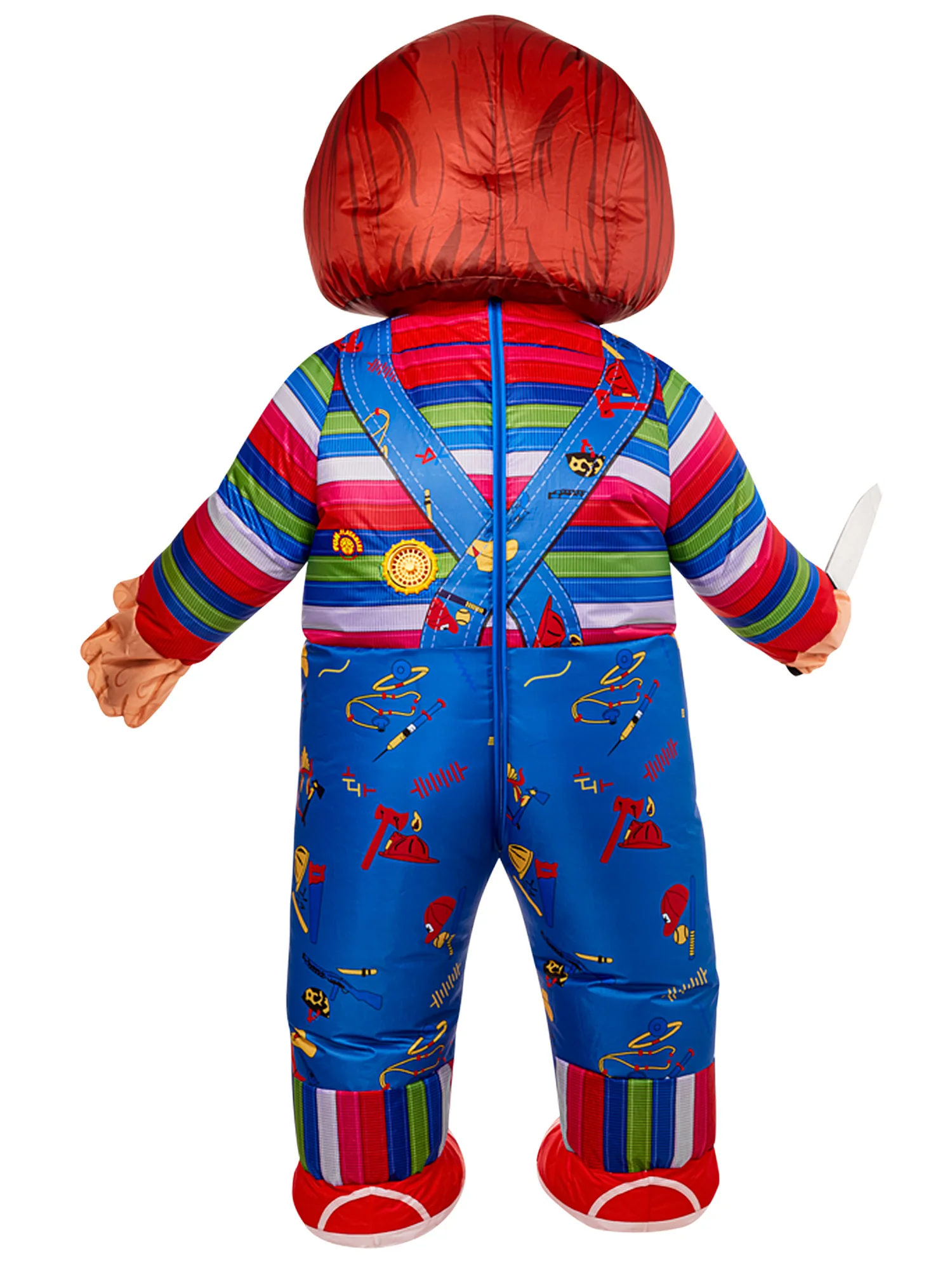 Adult Child's Play Chucky Inflatable Costume - Image 3