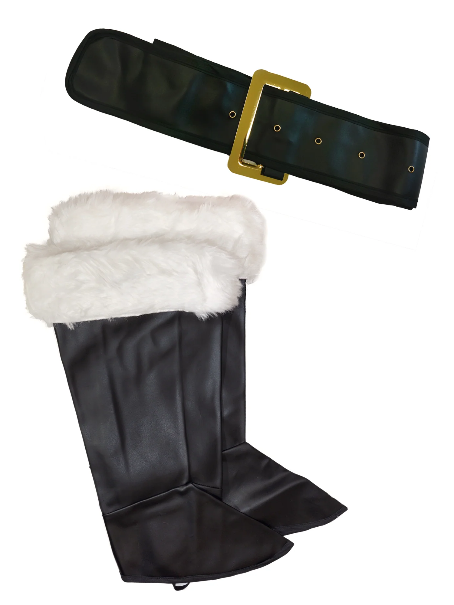 Men's Big and Tall Ultra Plush Santa Suit Costume - Professional - Image 4