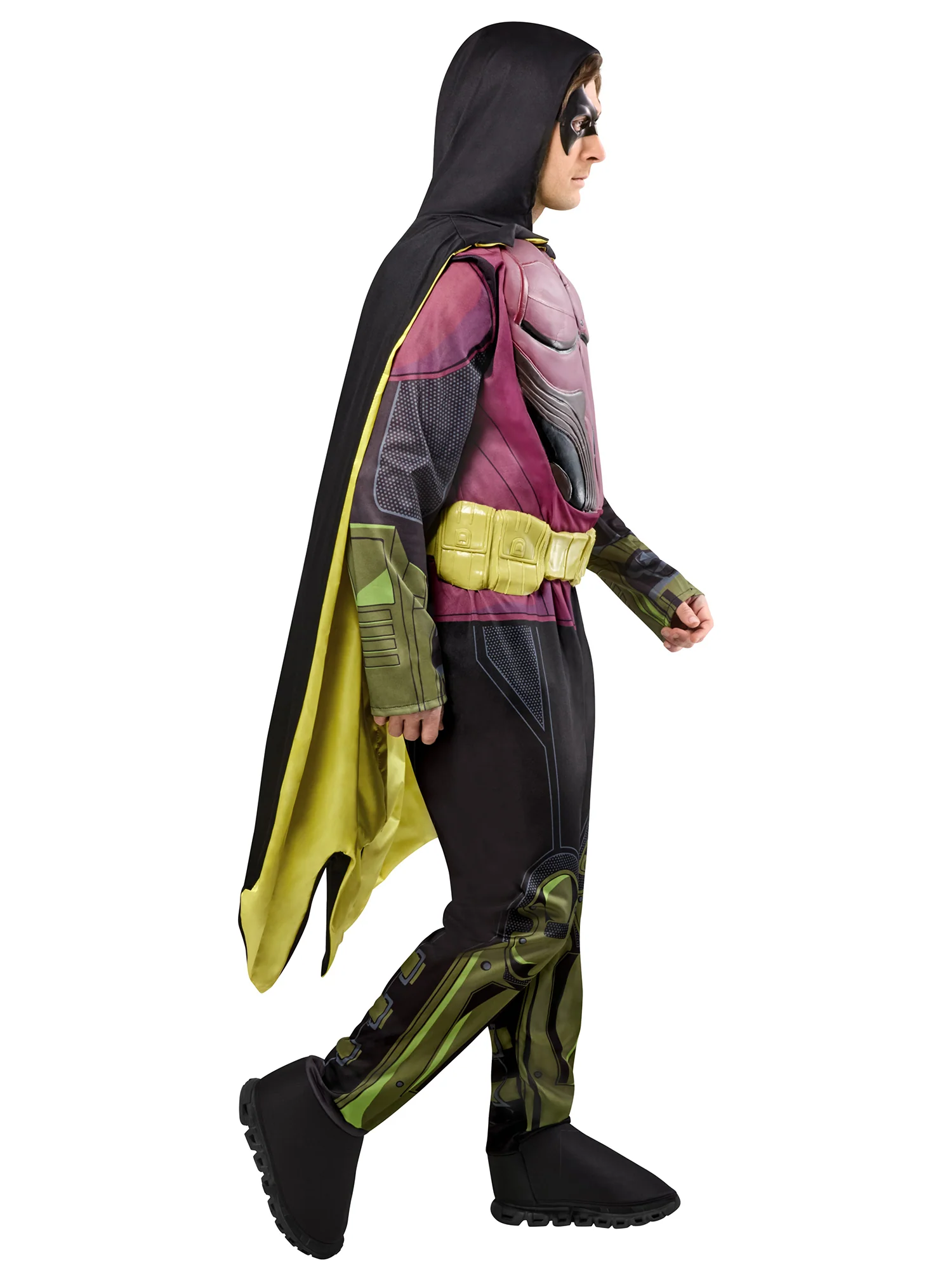 Men's Batman: Arkham City Robin Muscle Chest Costume - Image 2