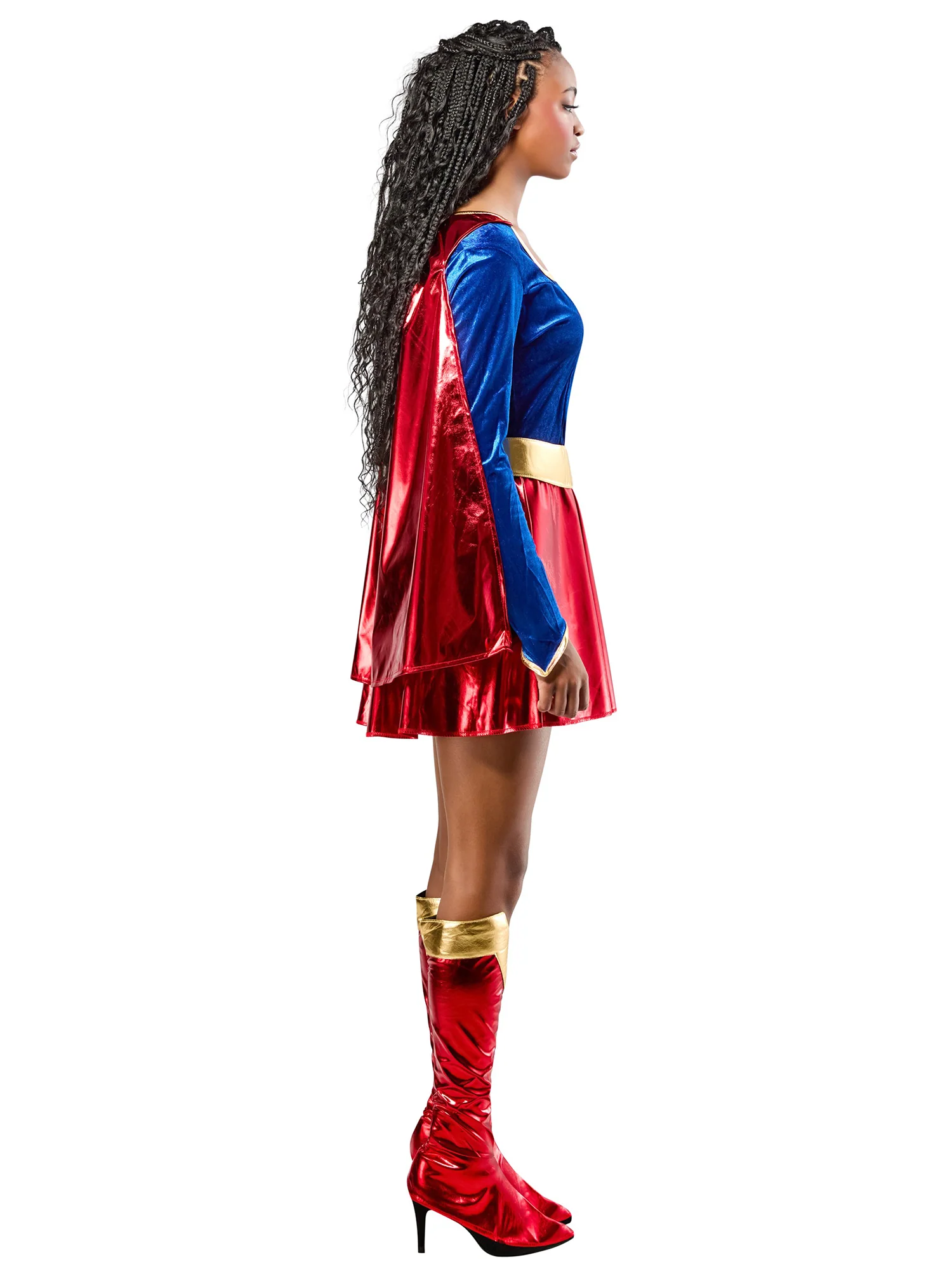 Women's DC Comics Supergirl Costume - Image 2