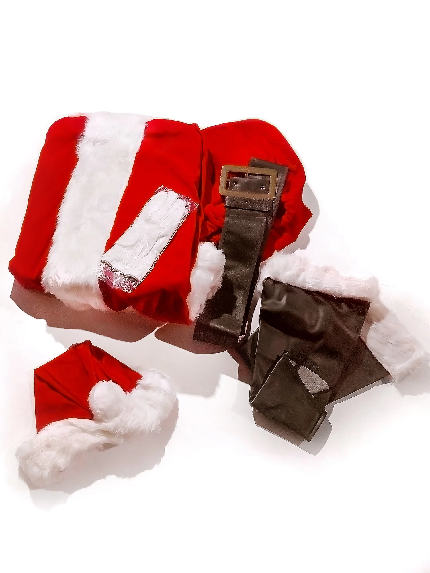 Men's Ultra Plush Santa Suit Costume - Super Deluxe - Image 2
