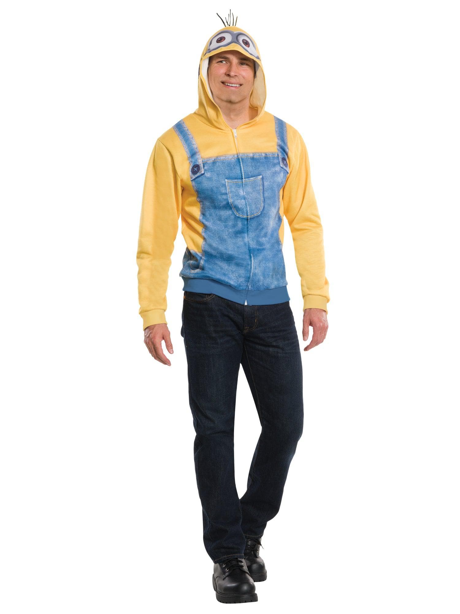 Adult Despicable Me Minion Hooded Top