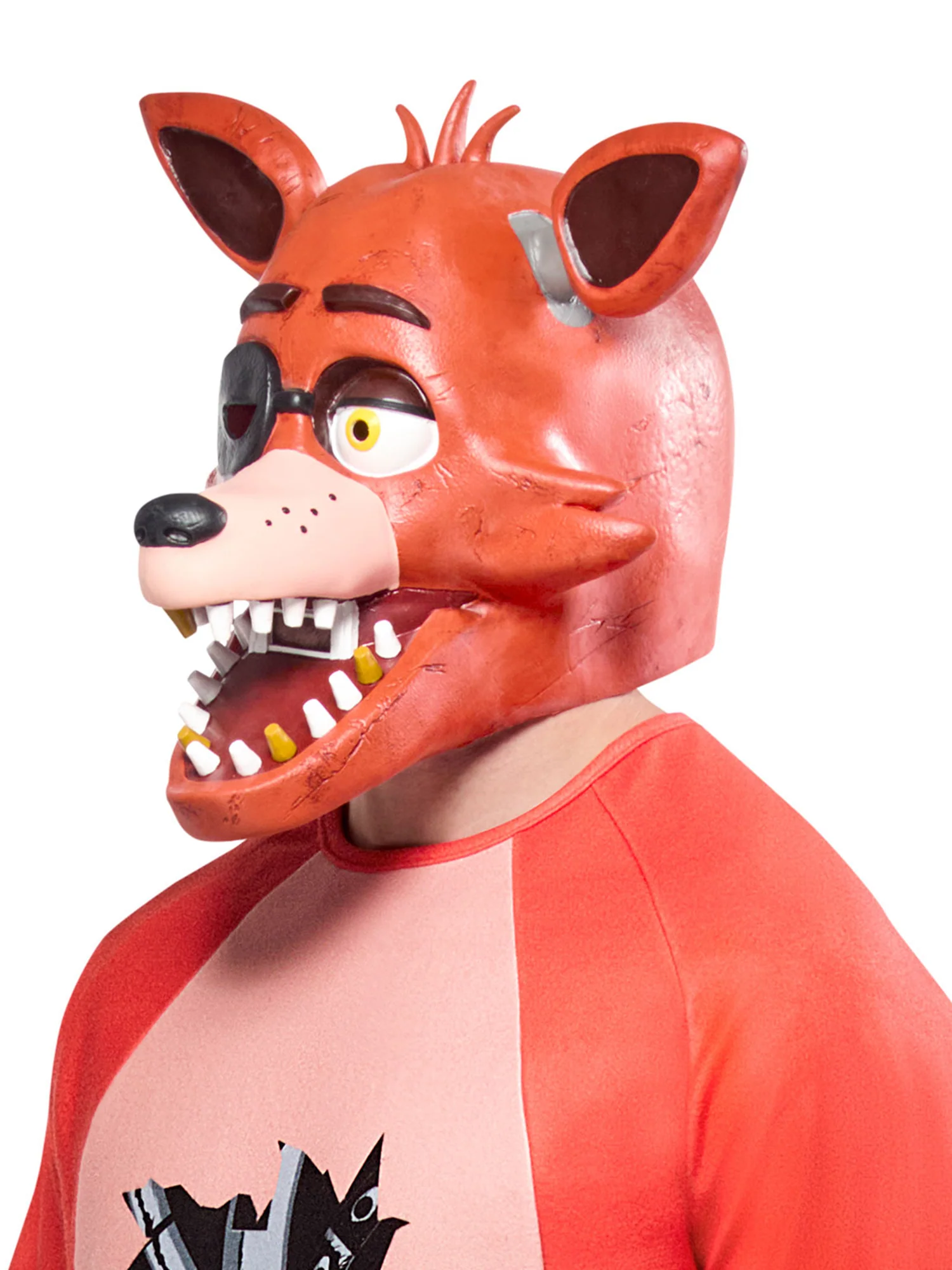Adult Five Nights At Freddy's Foxy Overhead Latex Mask - Image 5