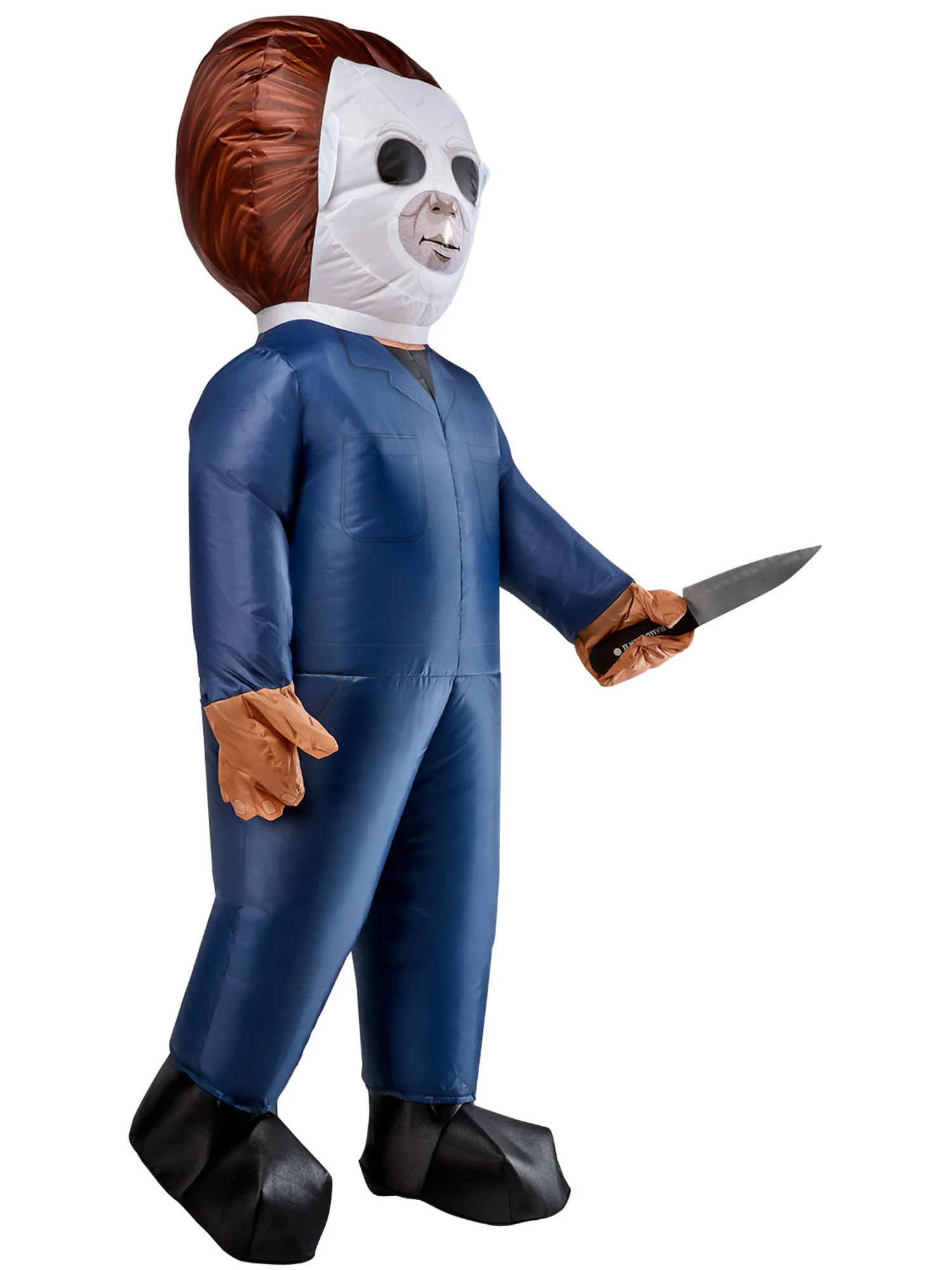 Adult Halloween 2 Michael Myers Inflatable Costume - Image 3