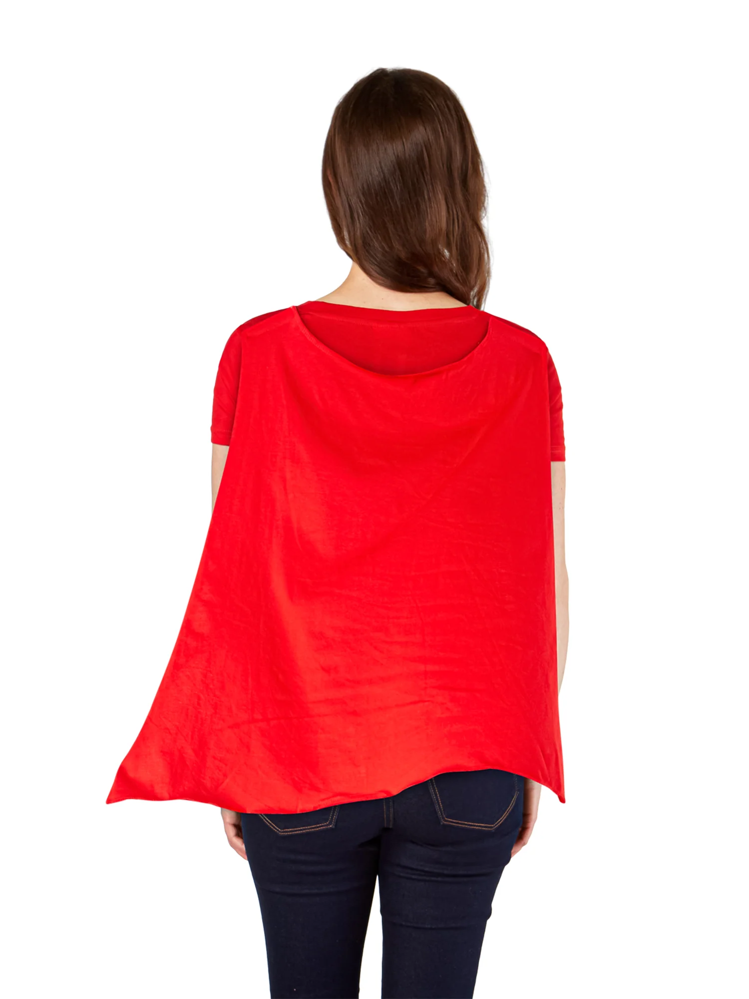 Women's Wonder Woman T-Shirt, Cape and Tiara Set - Image 3