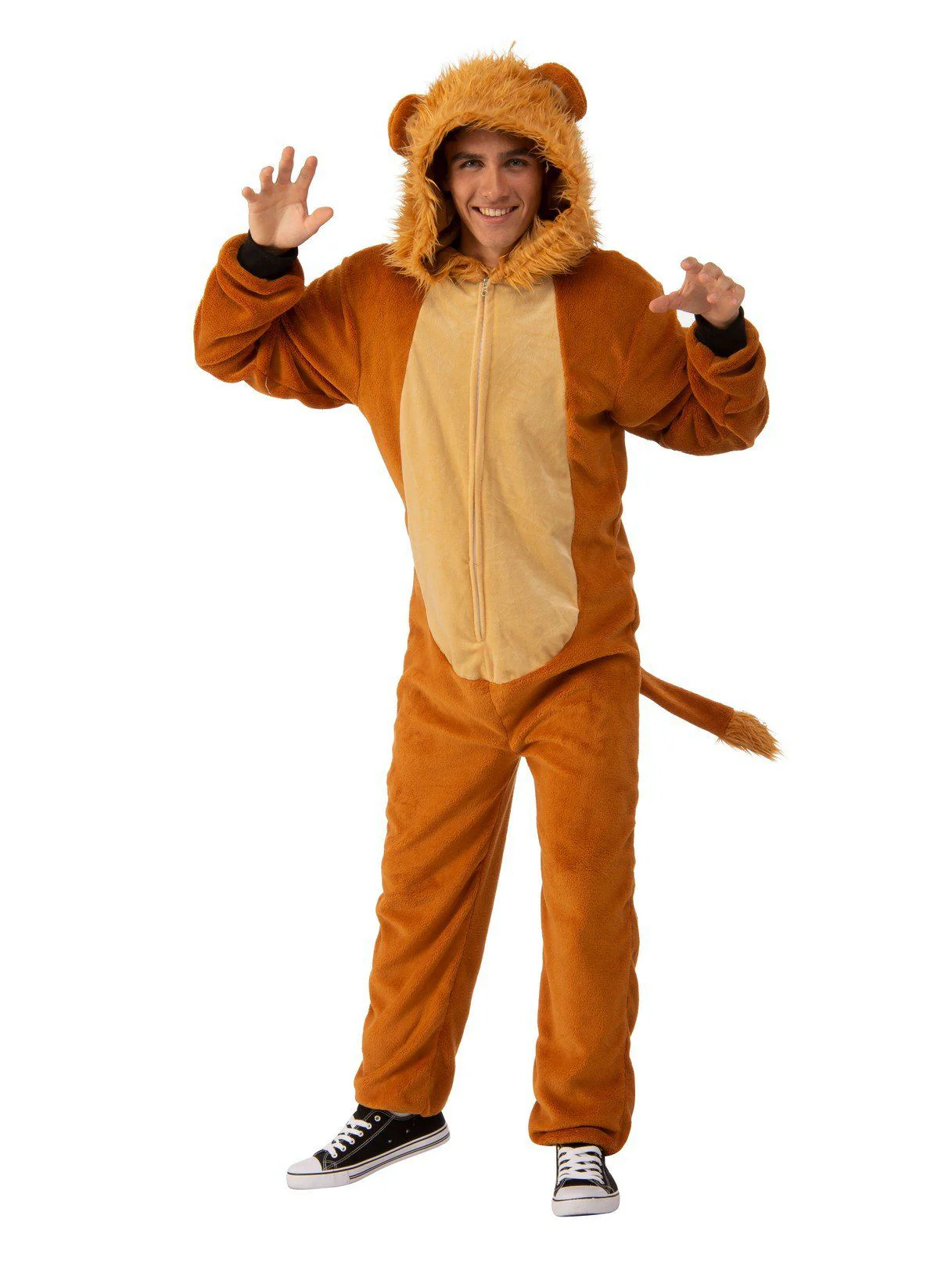 Adult Lion Zipsters Costume - Image 2