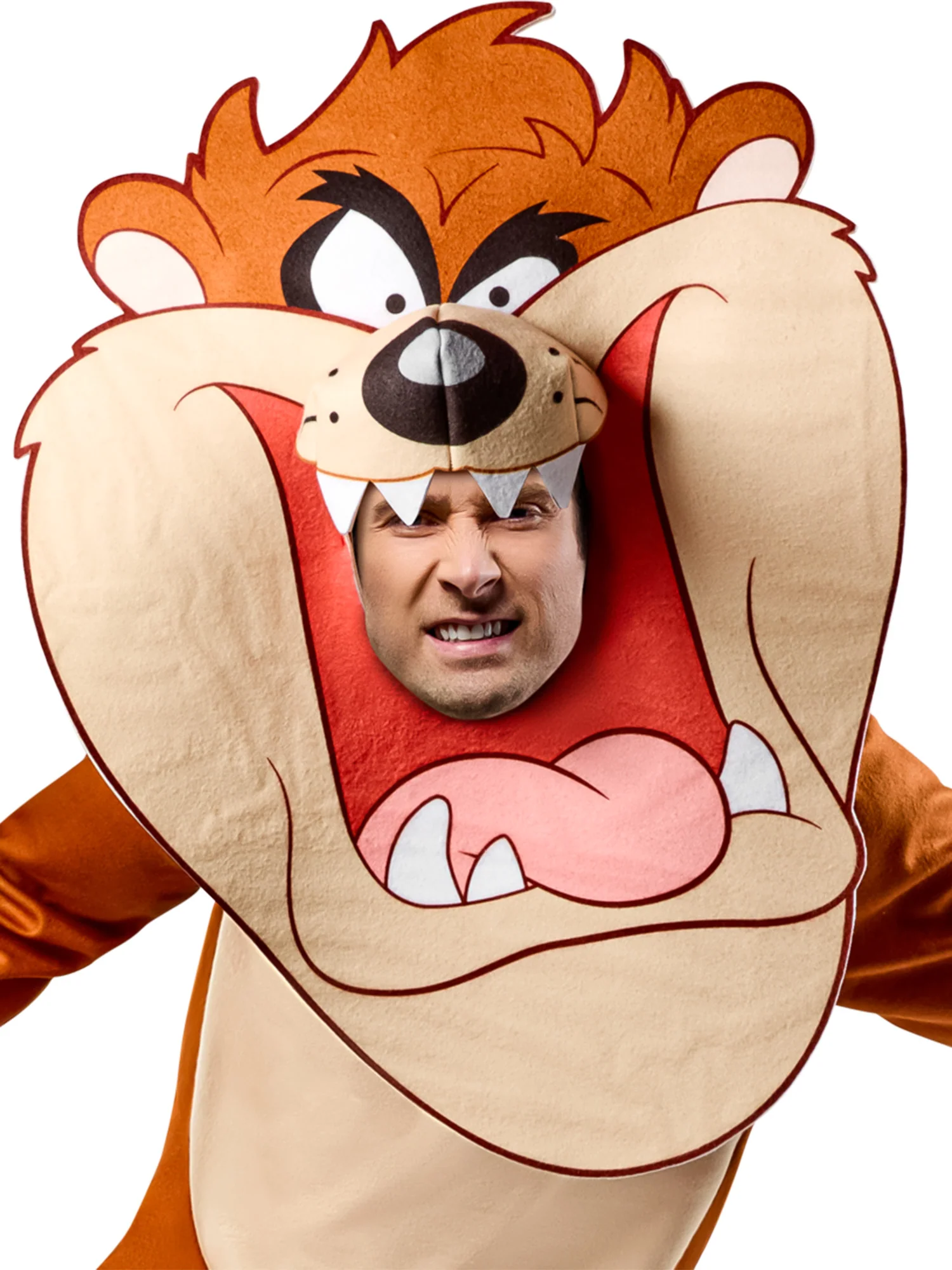 Adult Looney Tunes Tazmanian Devil Costume - Image 2