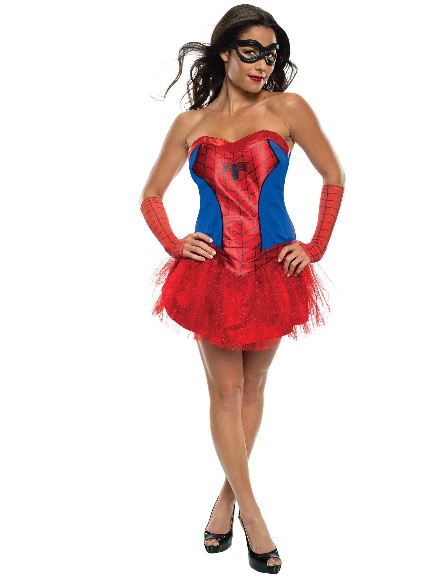 Women's Marvel Classic Spider-Girl Tutu Dress Costume - Image 2
