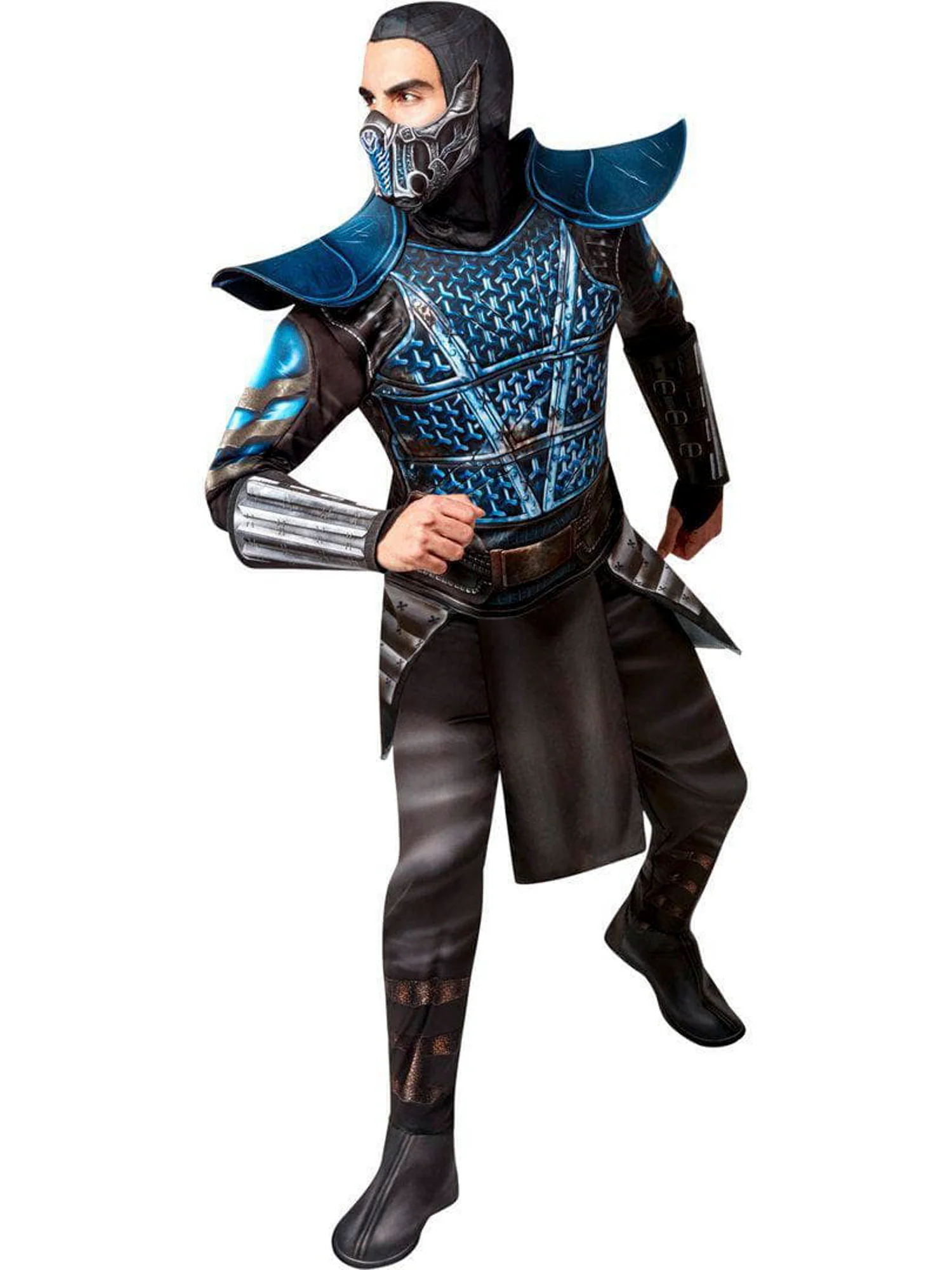 Men's Mortal Combat Sub Zero Costume - Image 3
