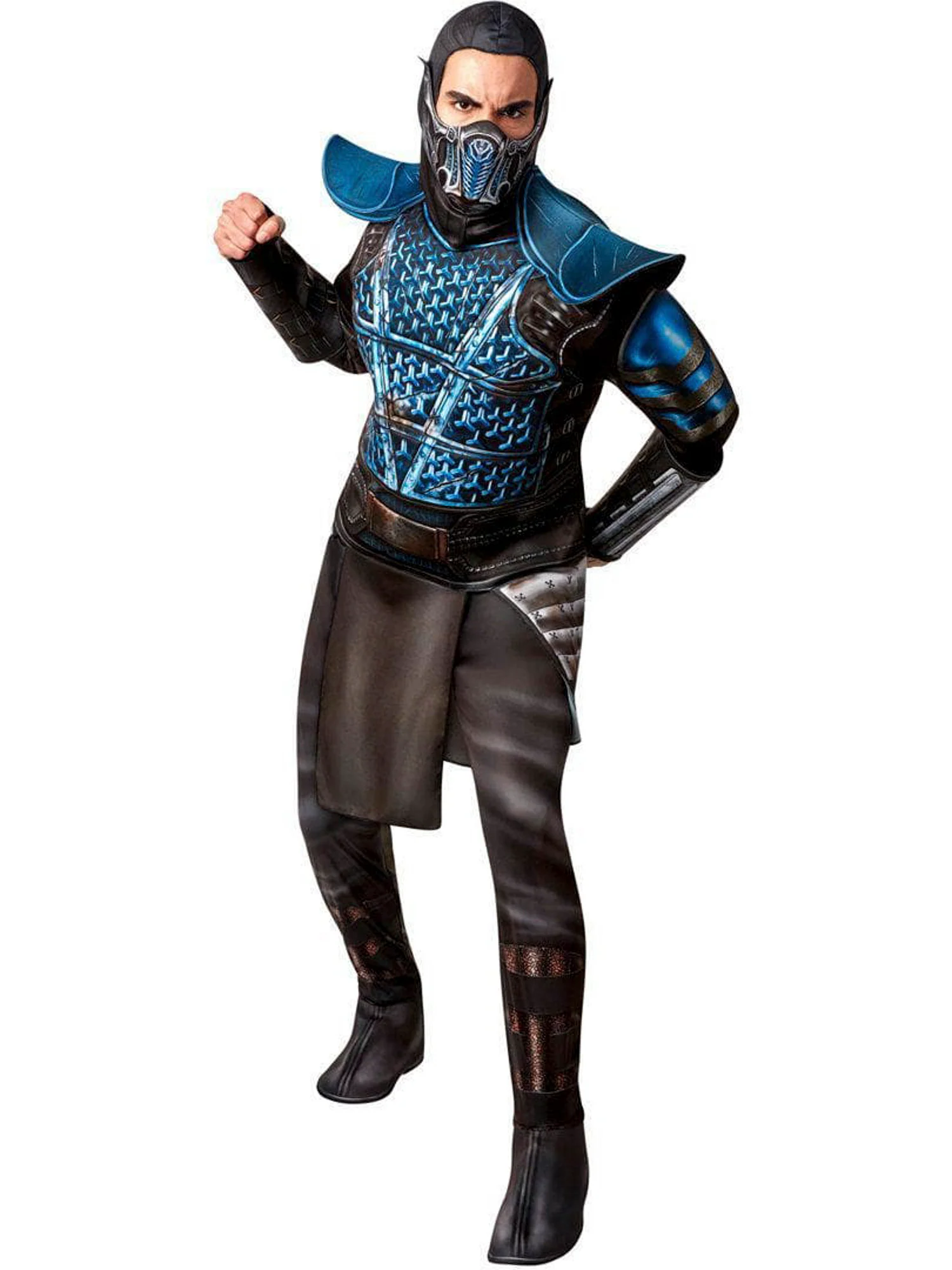 Men's Mortal Combat Sub Zero Costume - Image 4