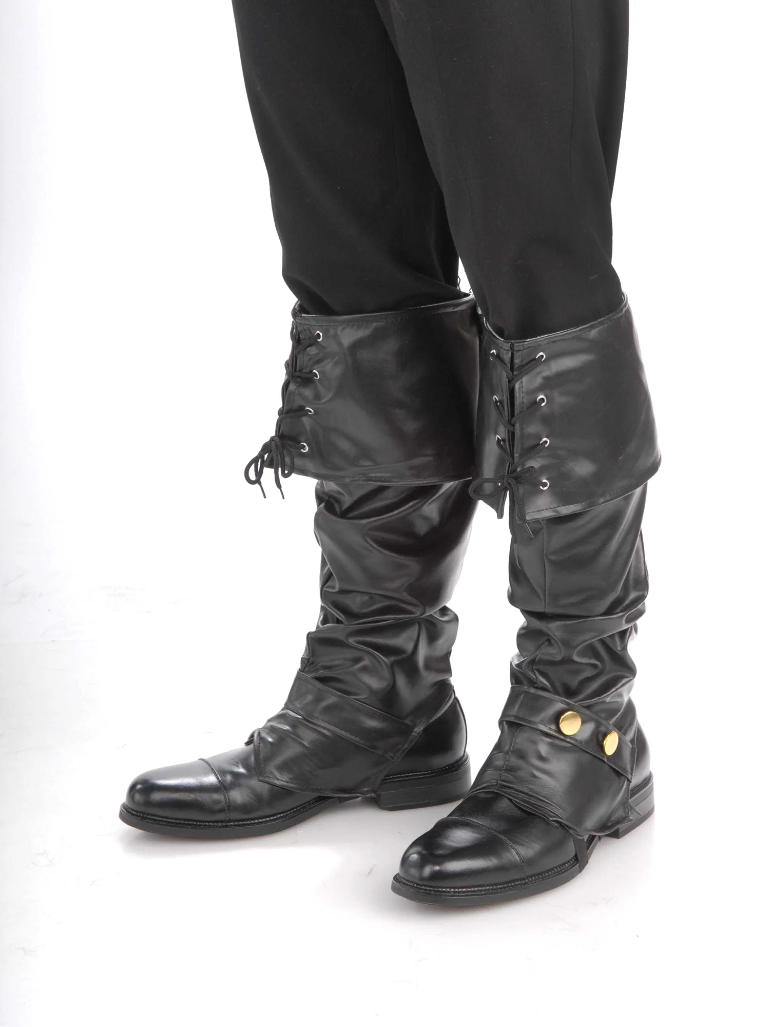Adult Pirate Boot Covers - Deluxe
