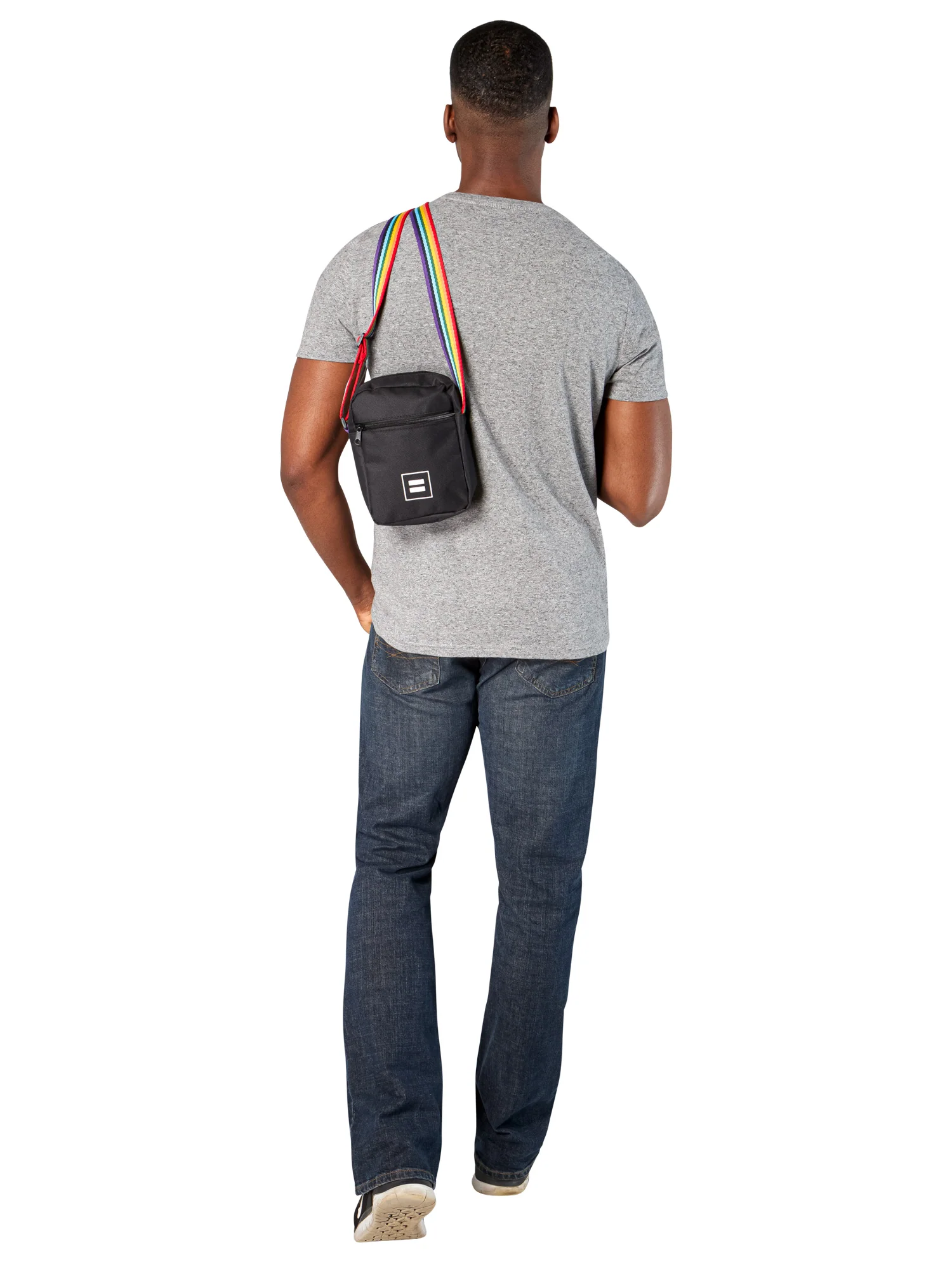Adult Rainbow Pride Crossbody Bag - Image 3
