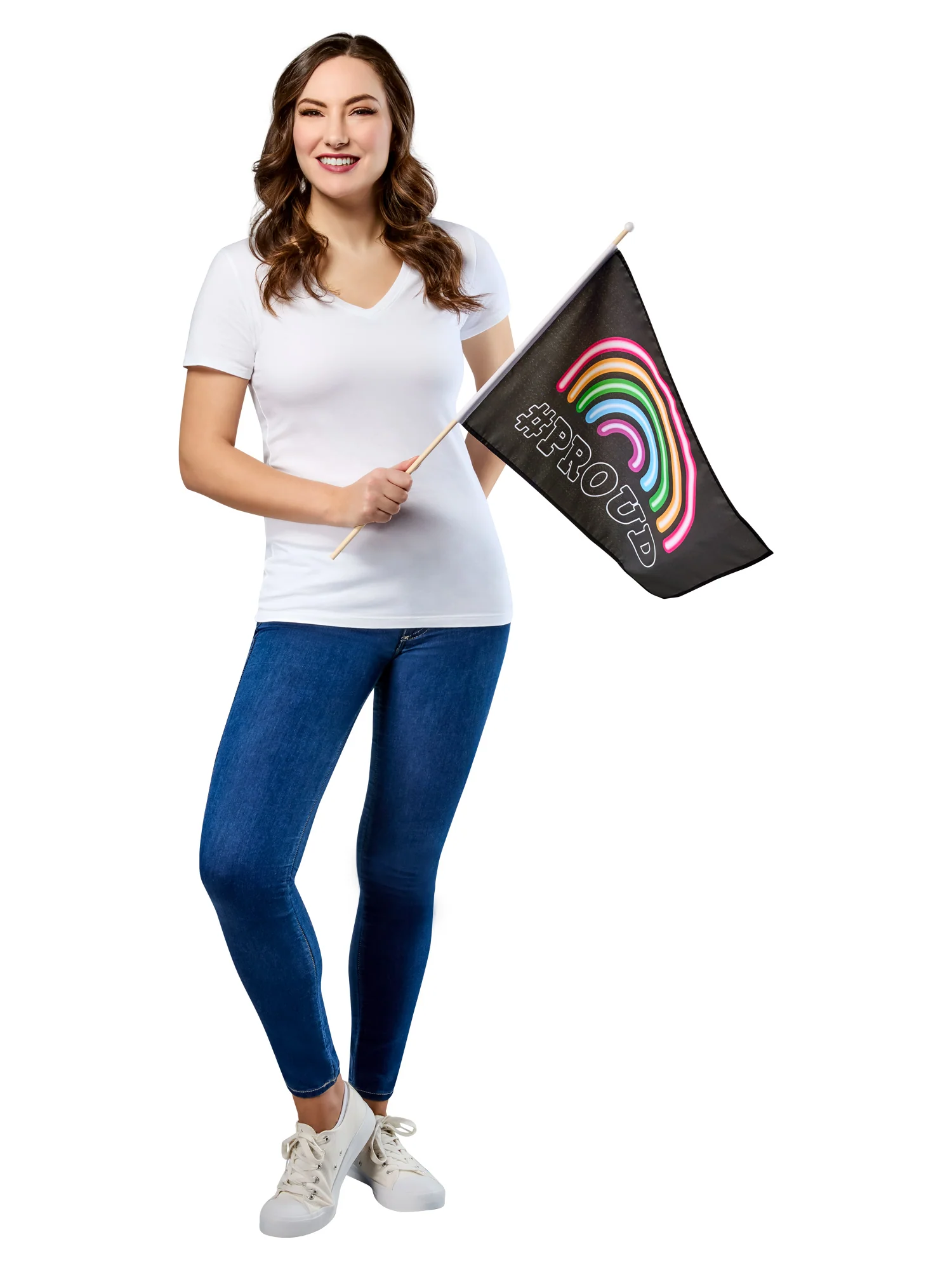 Adult Rainbow Pride Flag - Image 3