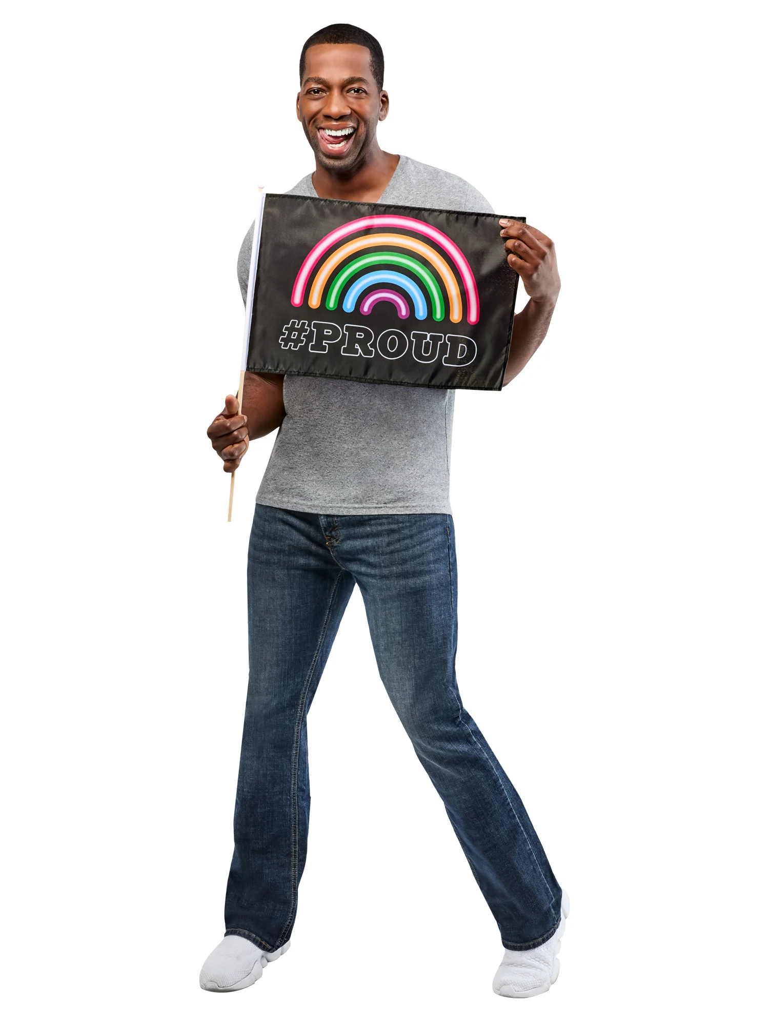 Adult Rainbow Pride Flag - Image 4