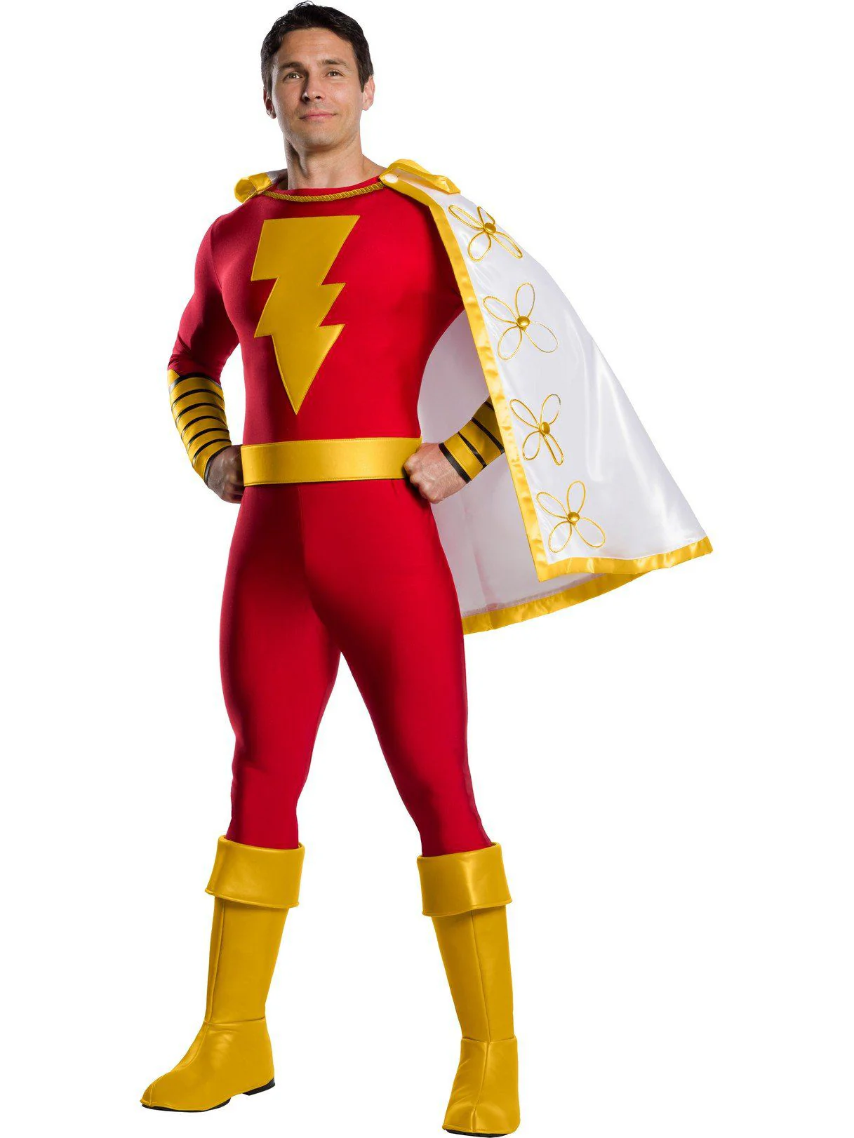 Men's Classic DC Comics Shazam Costume - Deluxe