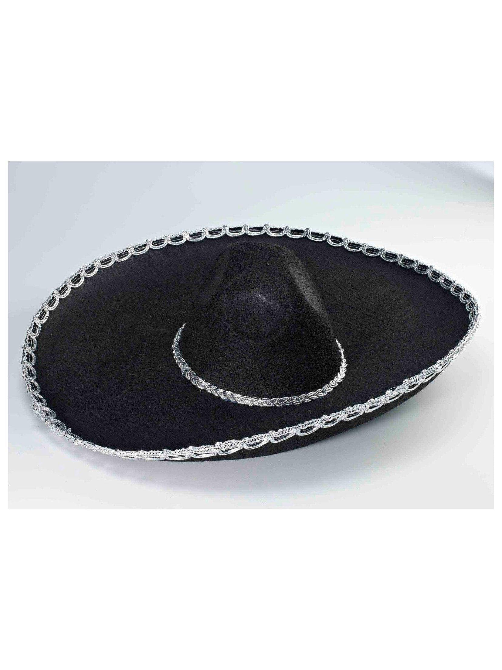 Adult Sombrero Inspired Large Felt Hat
