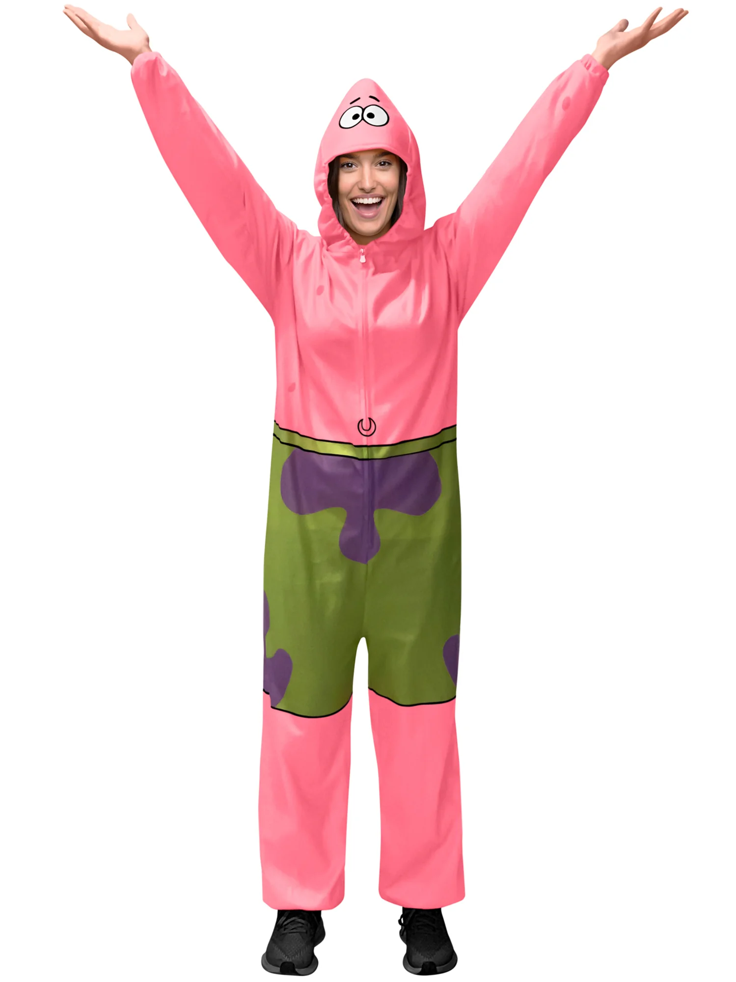 Adult SpongeBob SquarePants Patrick Zipsters Costume