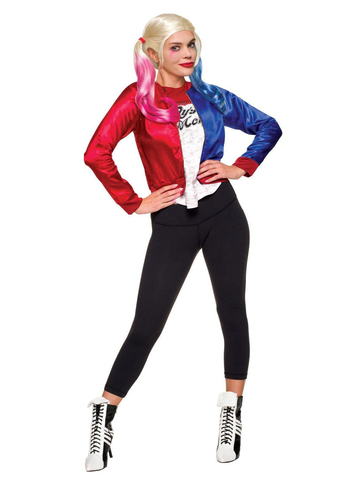 Teen Girls' Suicide Squad Harley Quinn Costume Top