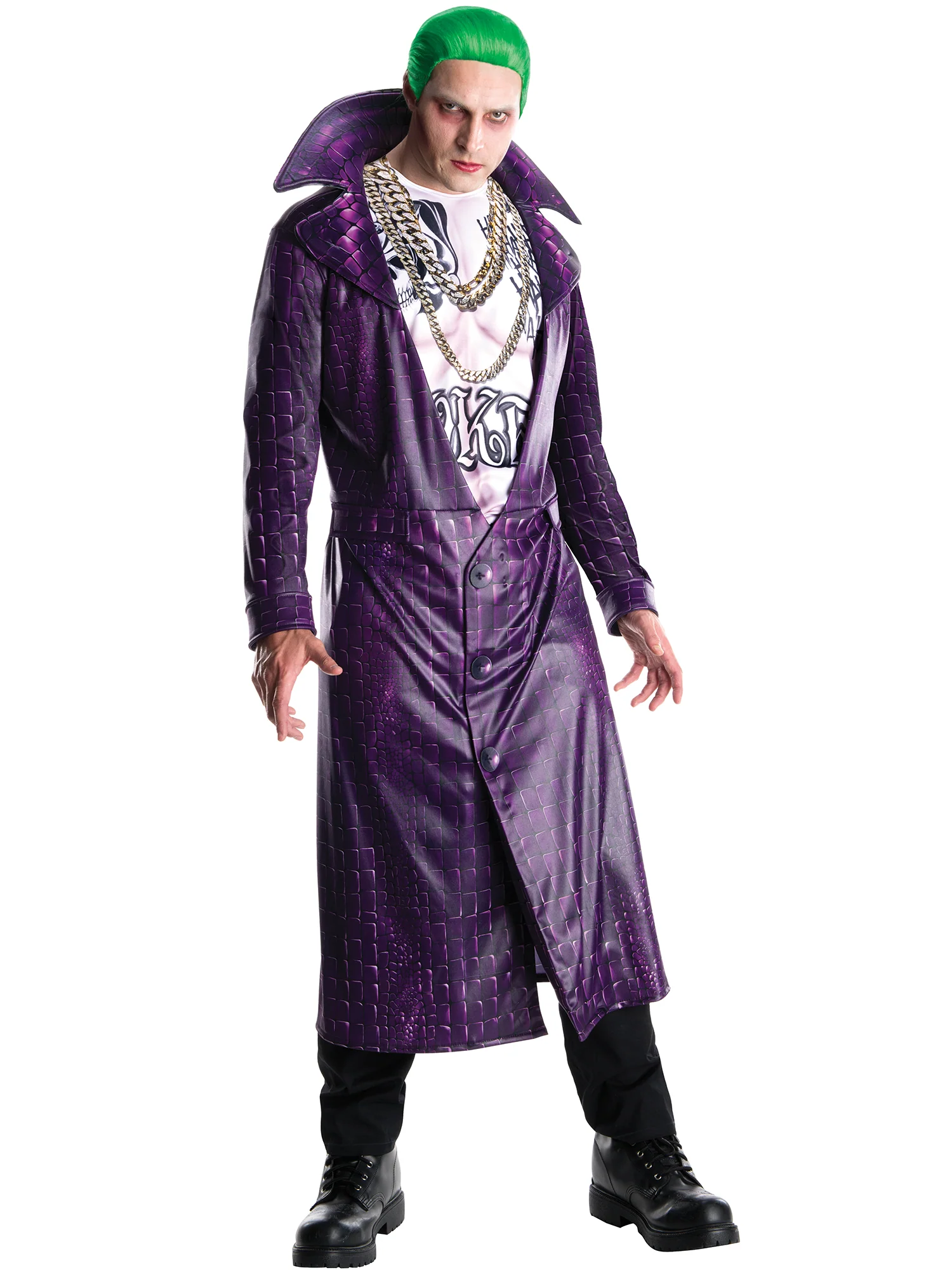 Men's Suicide Squad Joker Costume - Deluxe