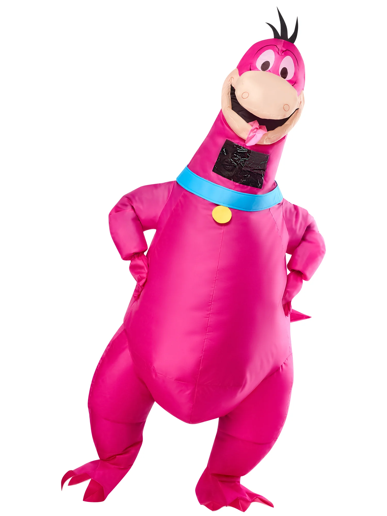 Adult The Flintstones Dino Inflatable Costume - Image 5