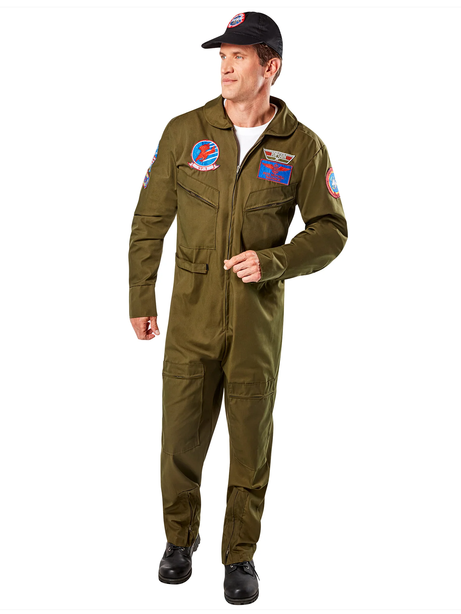 Men's Top Gun Flight Suit - Deluxe