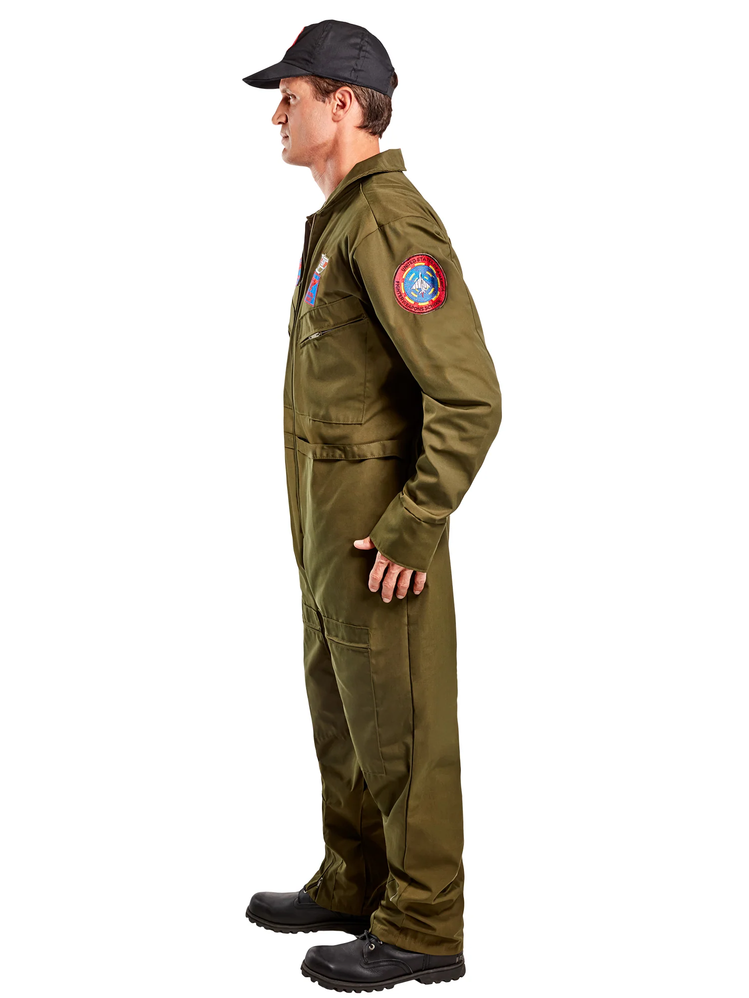Men's Top Gun Flight Suit - Deluxe - Image 3
