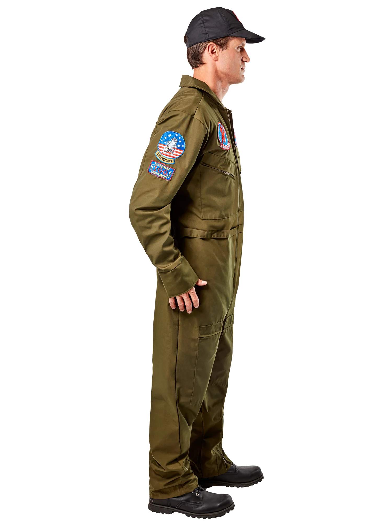 Men's Top Gun Flight Suit - Deluxe - Image 5