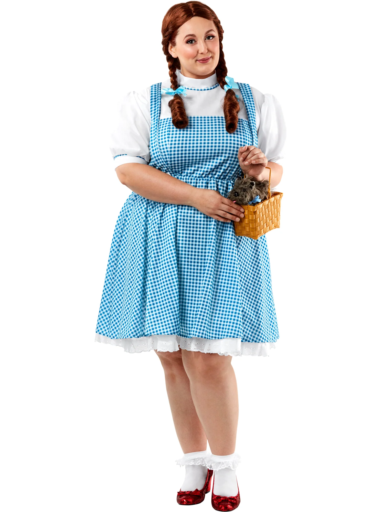 Women's Plus Size Wizard of Oz Dorothy Costume - Image 3