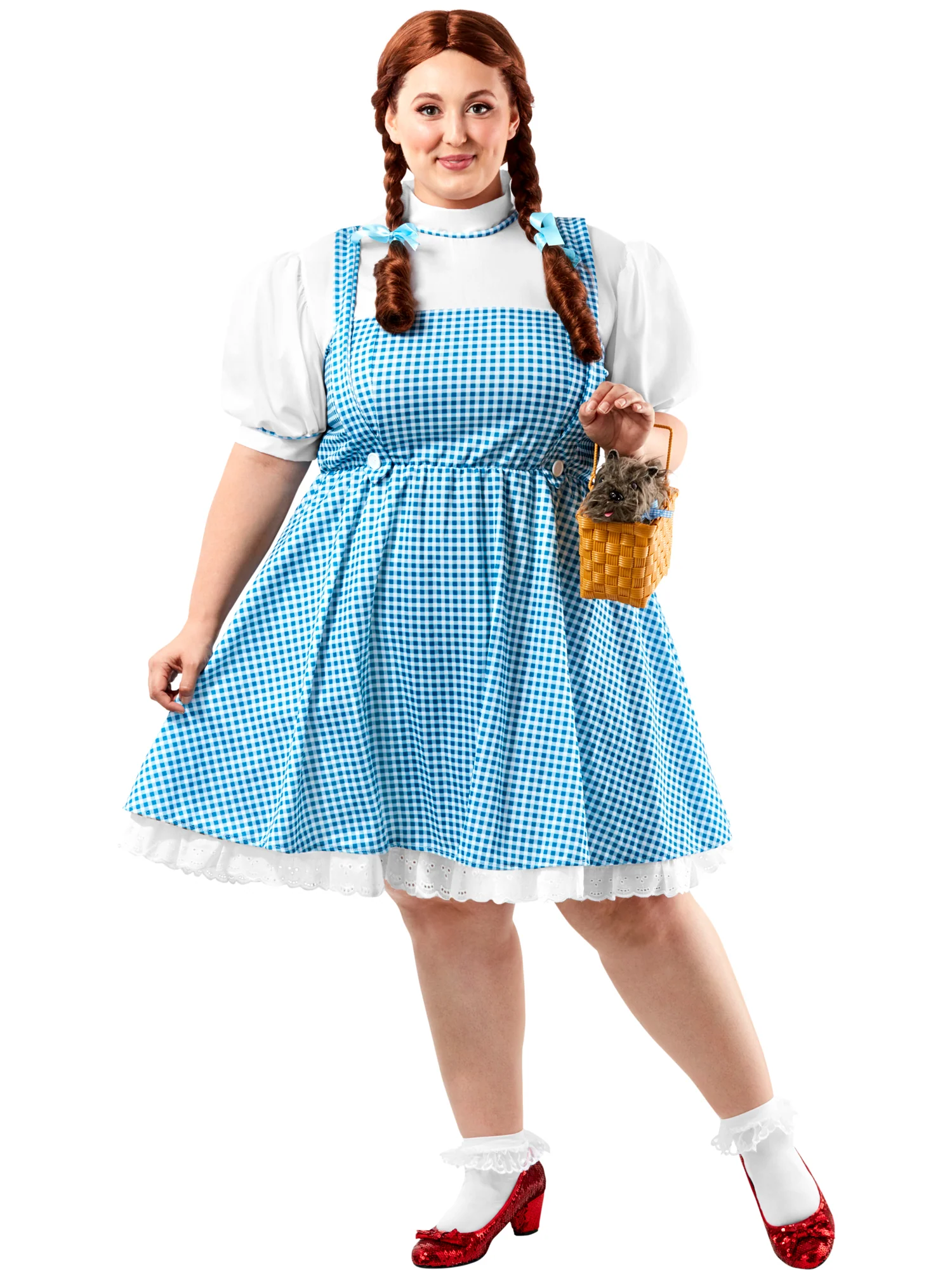 Women's Plus Size Wizard of Oz Dorothy Costume - Image 4