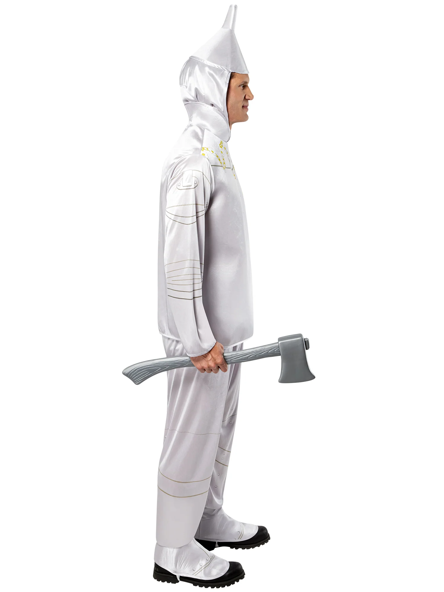 Men's Big and Tall Wizard of Oz Tin Man Costume - Image 3