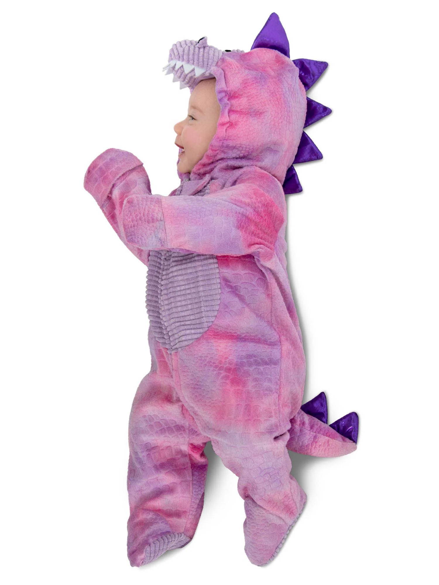Sleepy Pink Dinosaur Costume for Babies