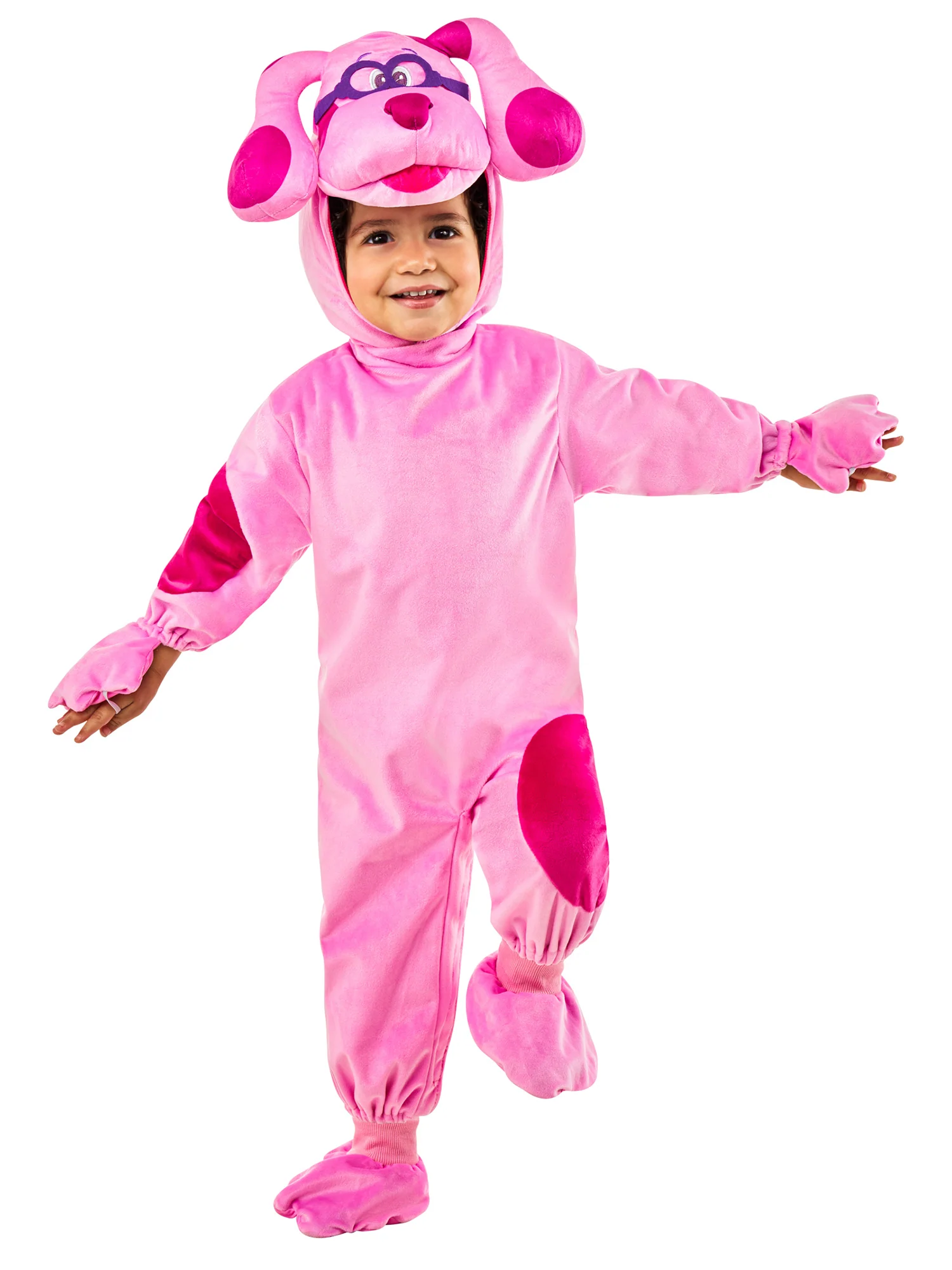 Blue's Clues Magenta Jumpsuit and Headpiece for Toddlers - Image 3