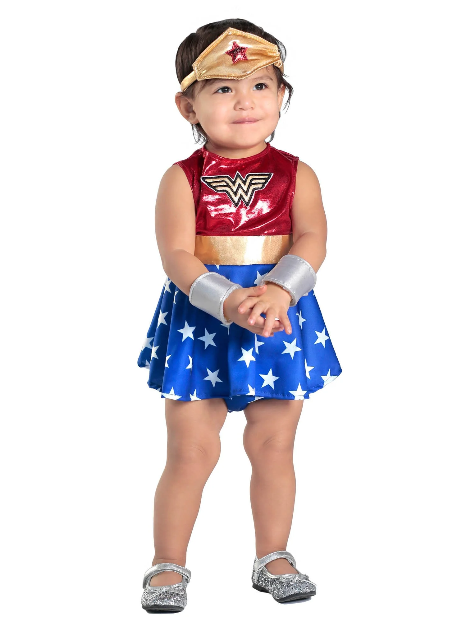 Wonder Woman Dress and Diaper Cover for Babies and Toddlers