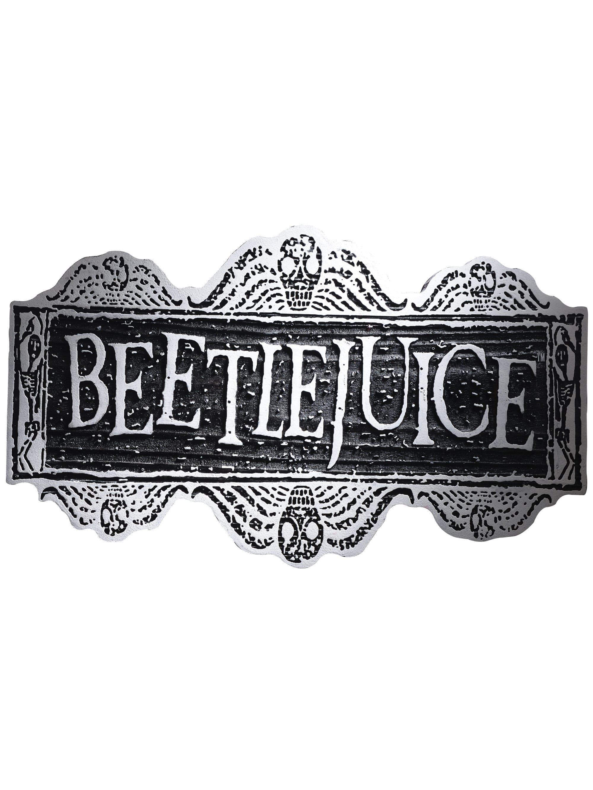 18-inch Beetlejuice Wall Decoration